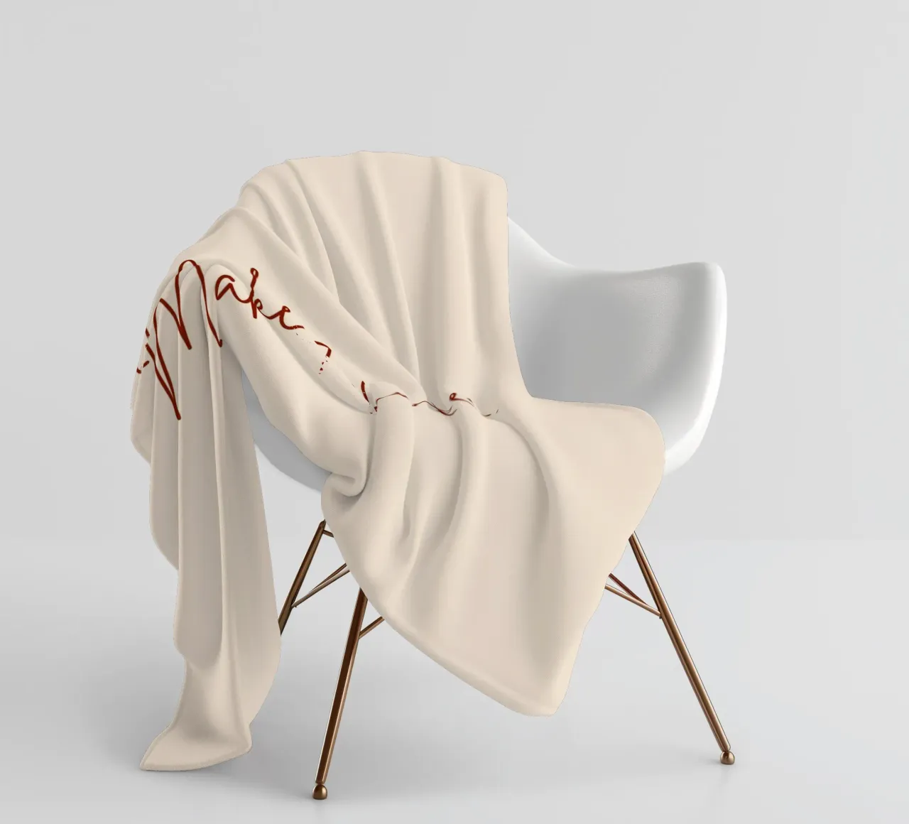 Machen Sie es einfach. Fleecedecke von 83oranges.com