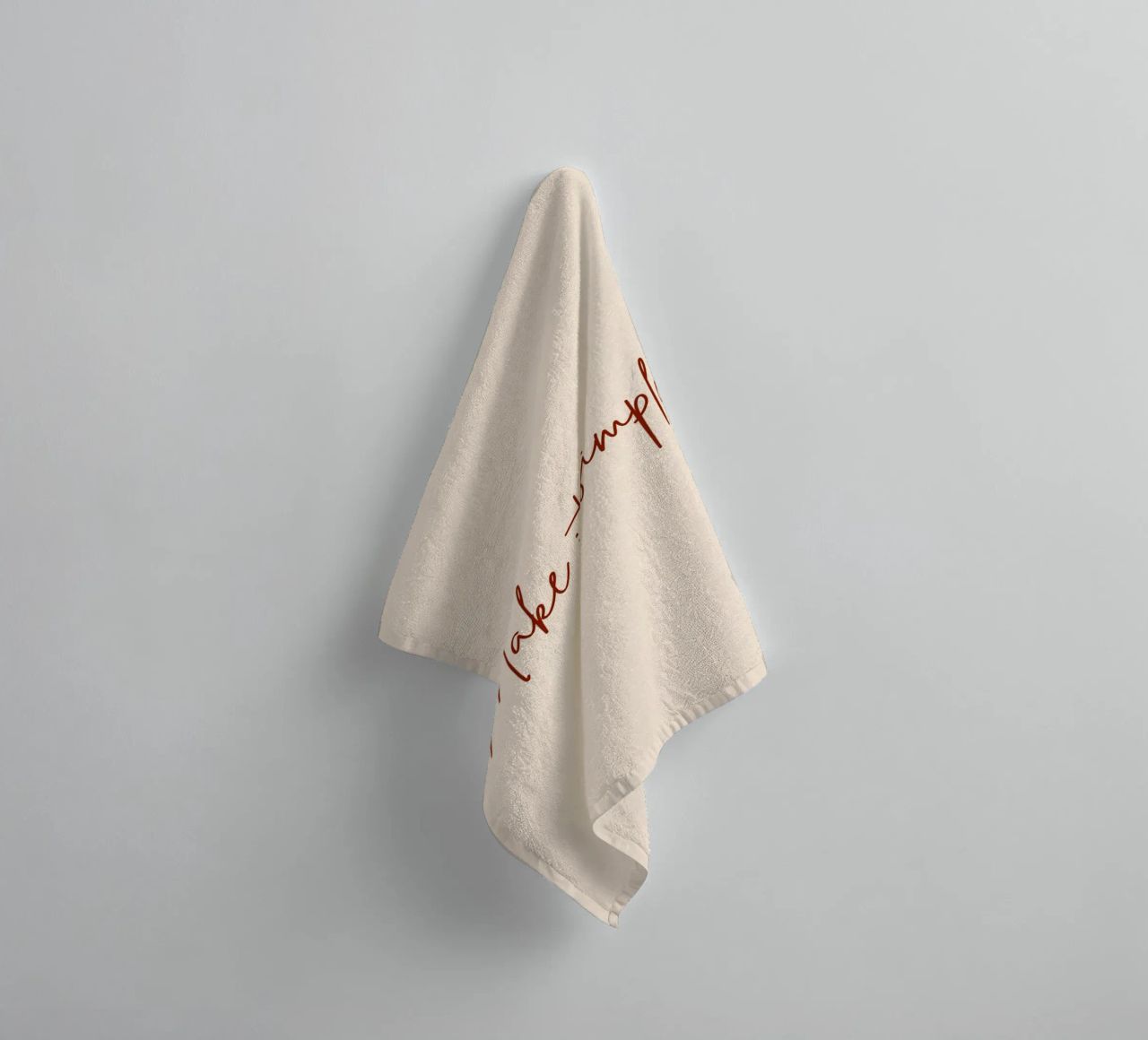 Make It Simple. towel by 83oranges