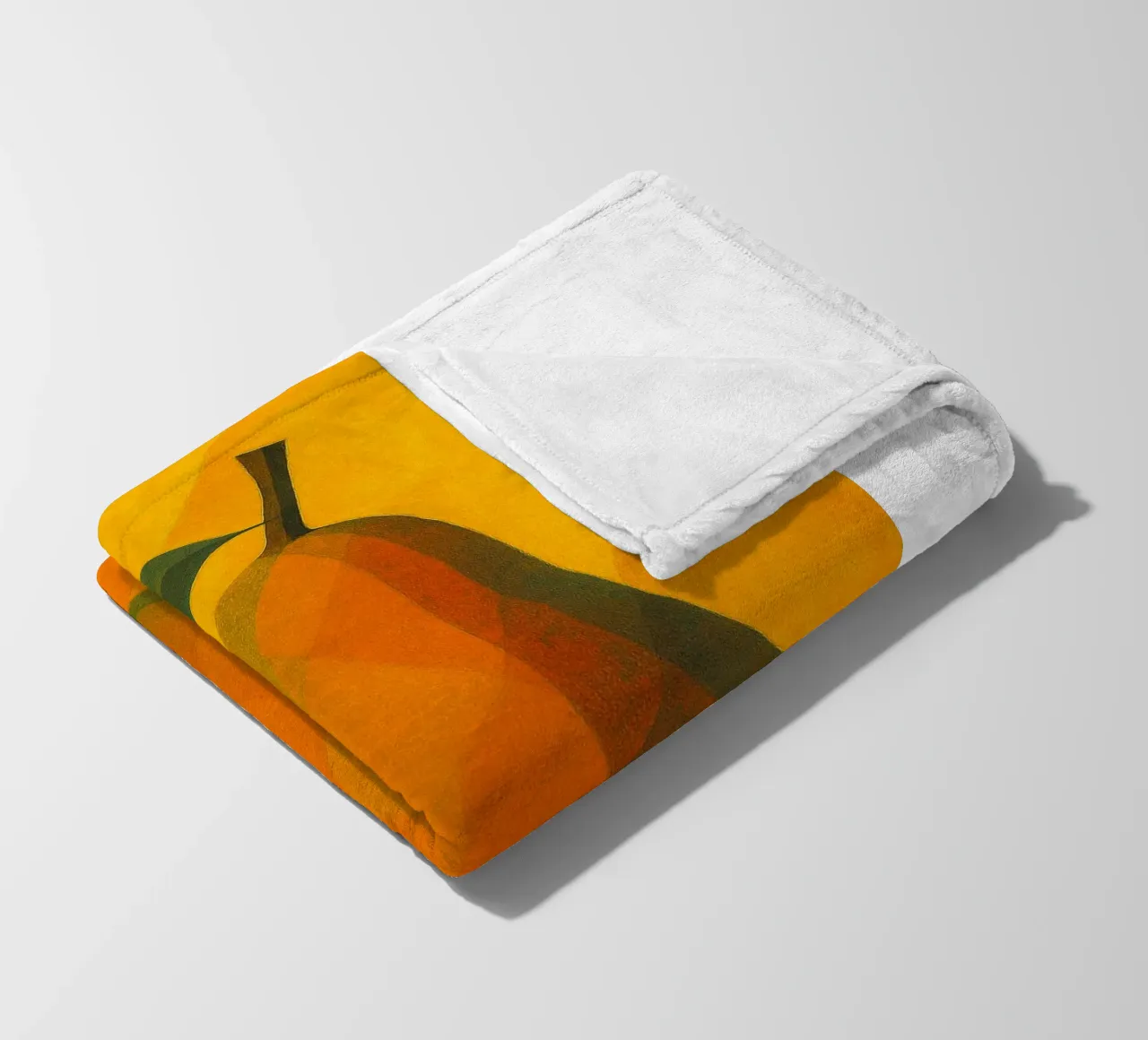 pear abstract imagination full color fleece blanket by ameera