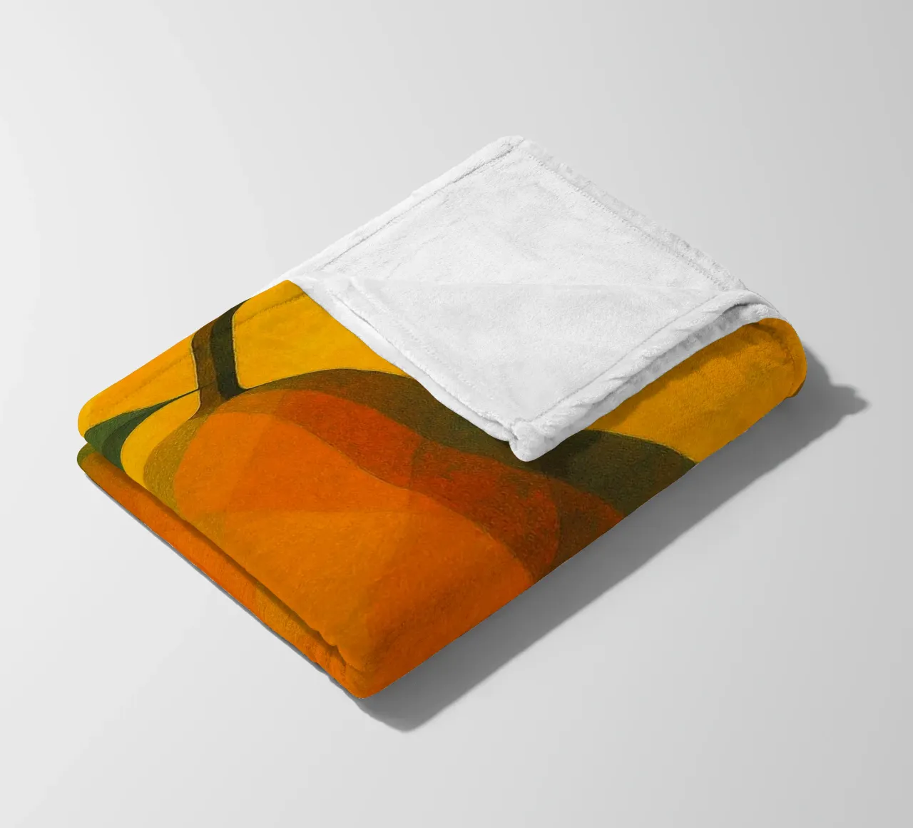 pear abstract imagination full color fleece blanket by ameera