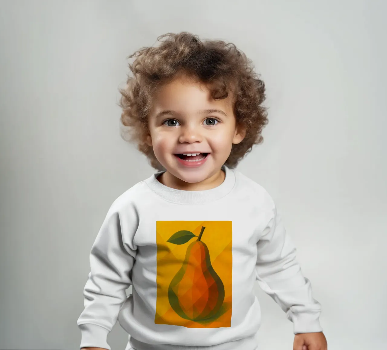 poire imagination abstraite couleur sweat pour bébé de ameera