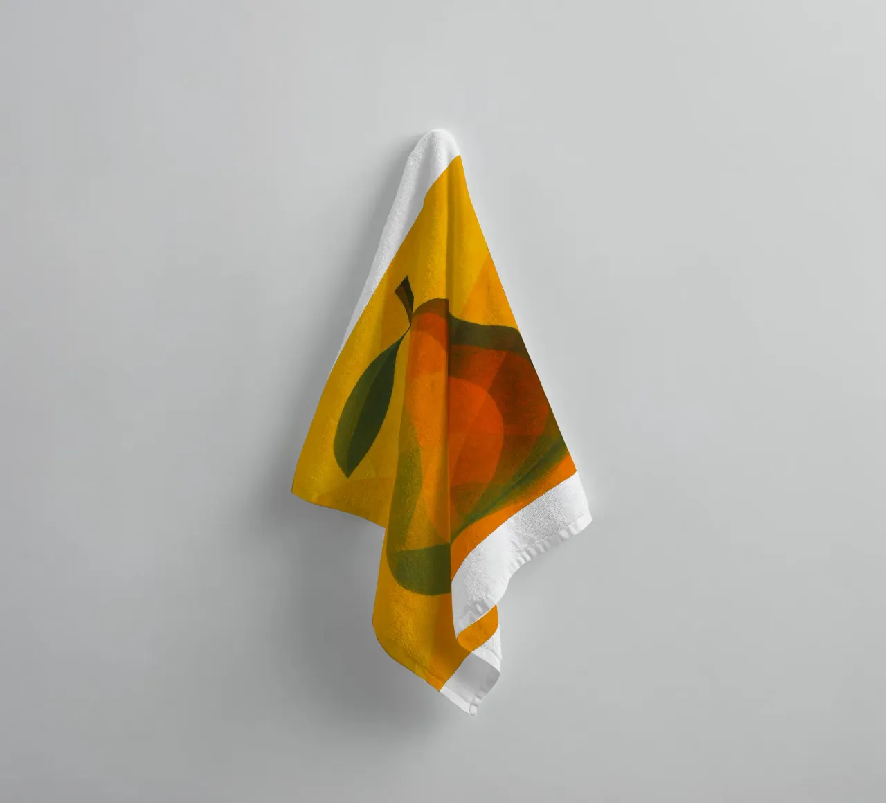 pear abstract imagination full color towel by ameera