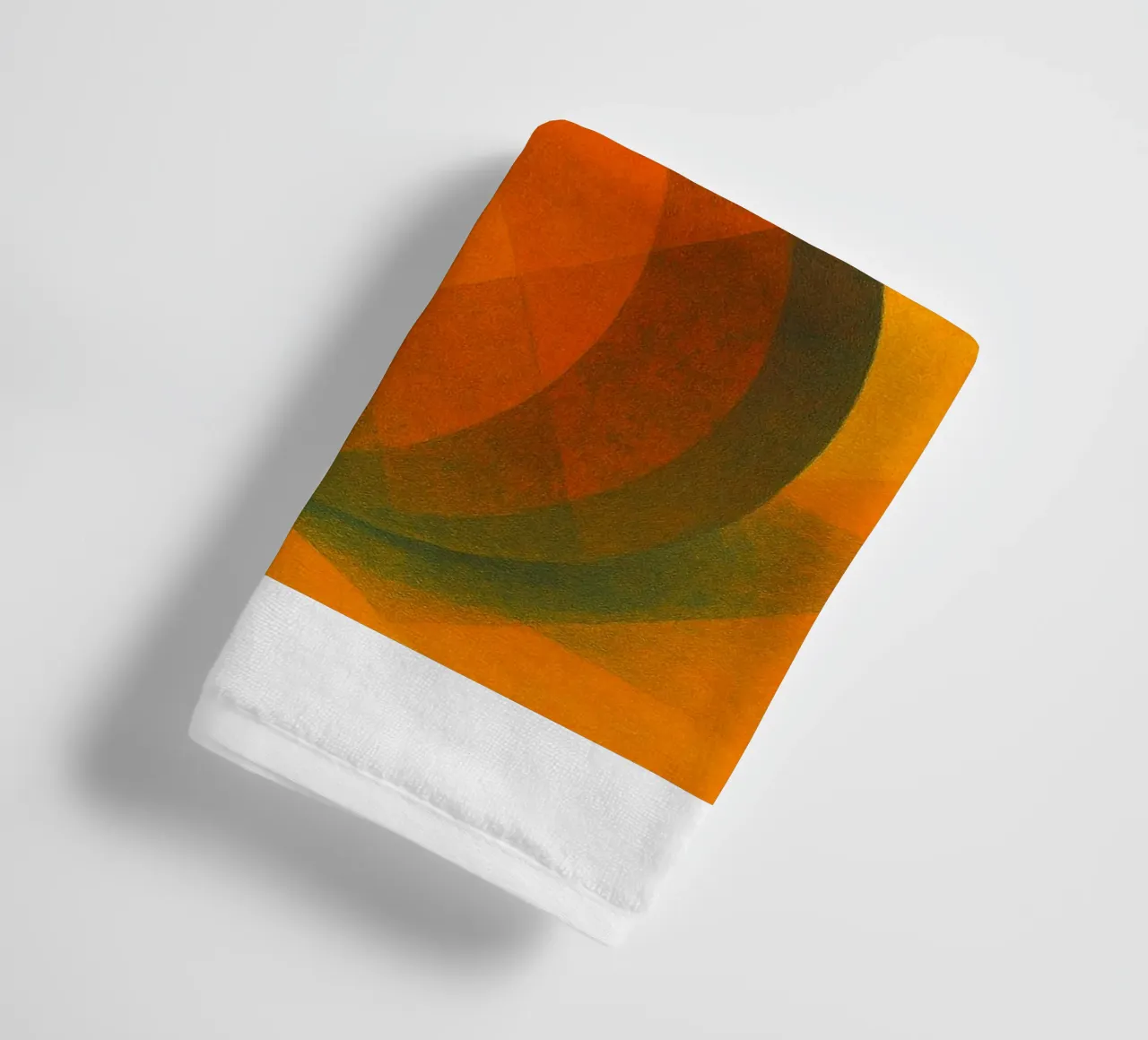 pear abstract imagination full color towel by ameera