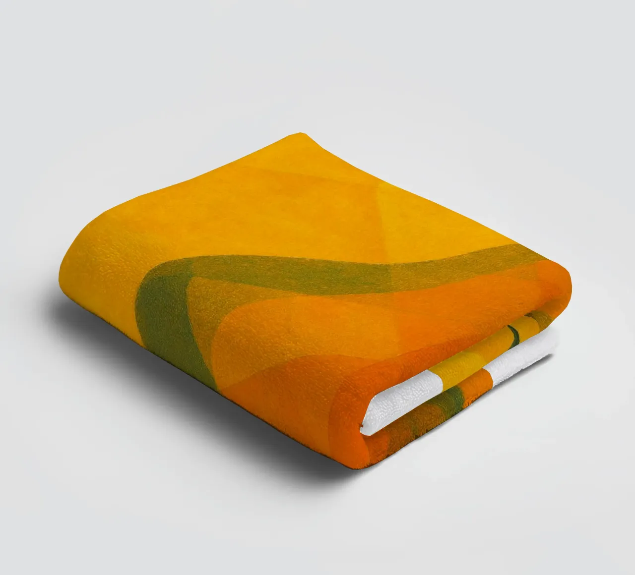 pear abstract imagination full color towel by ameera