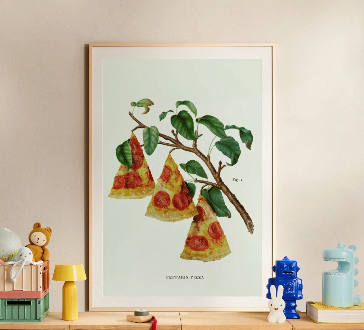 Pizza Plant poster de Jonas Loose