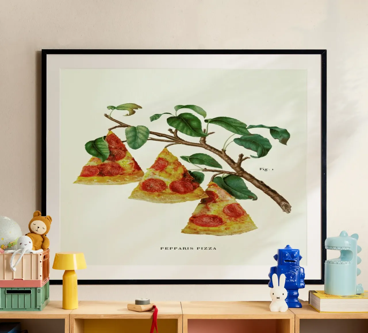 Pizza Plant poster da Jonas Loose