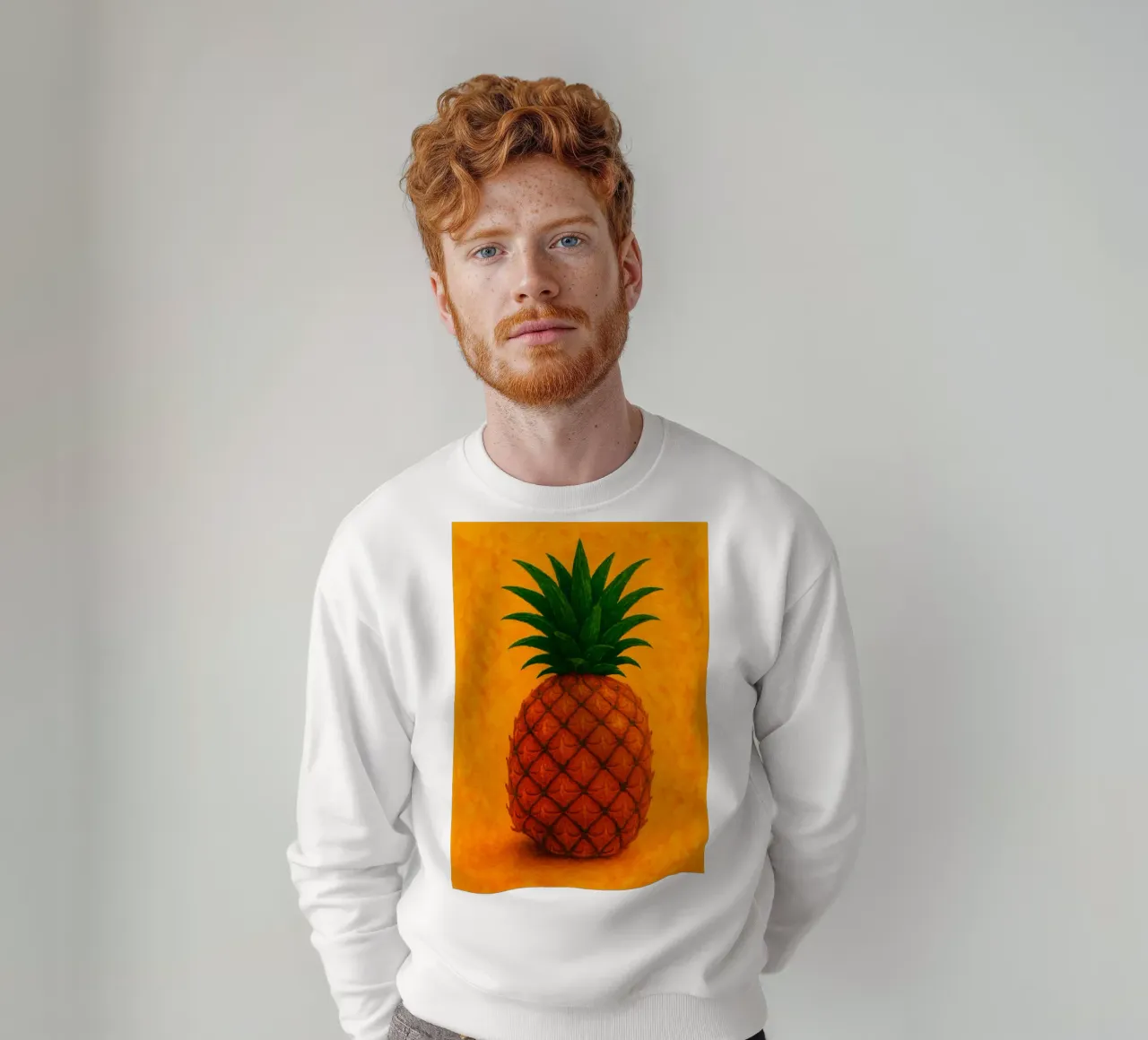 piña imaginación abstracta a todo color sudadera de ameera