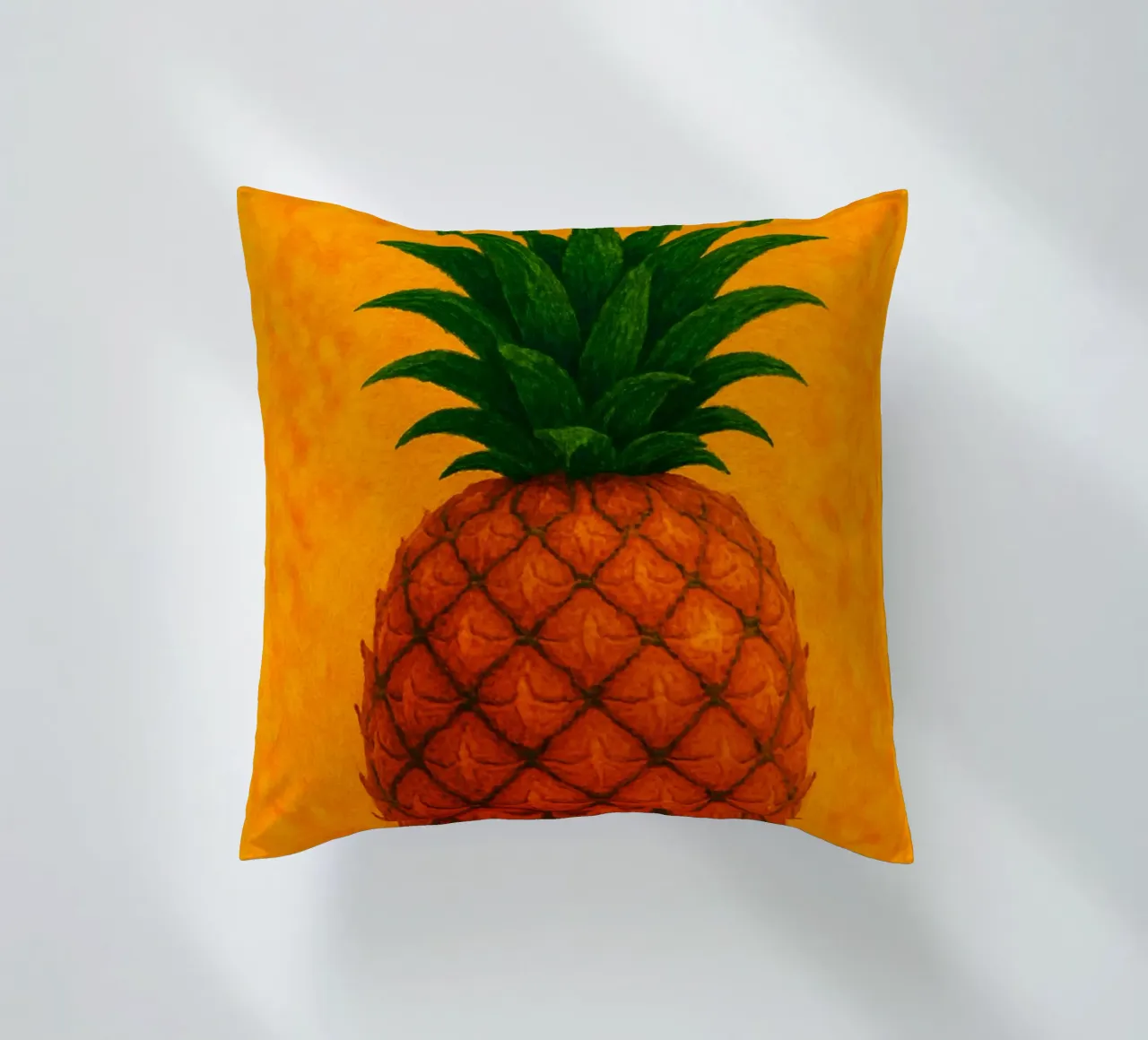 ananas fantasia astratta a colori cuscino da ameera