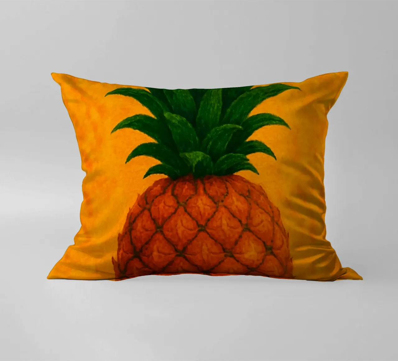ananas fantasia astratta a colori cuscino da ameera