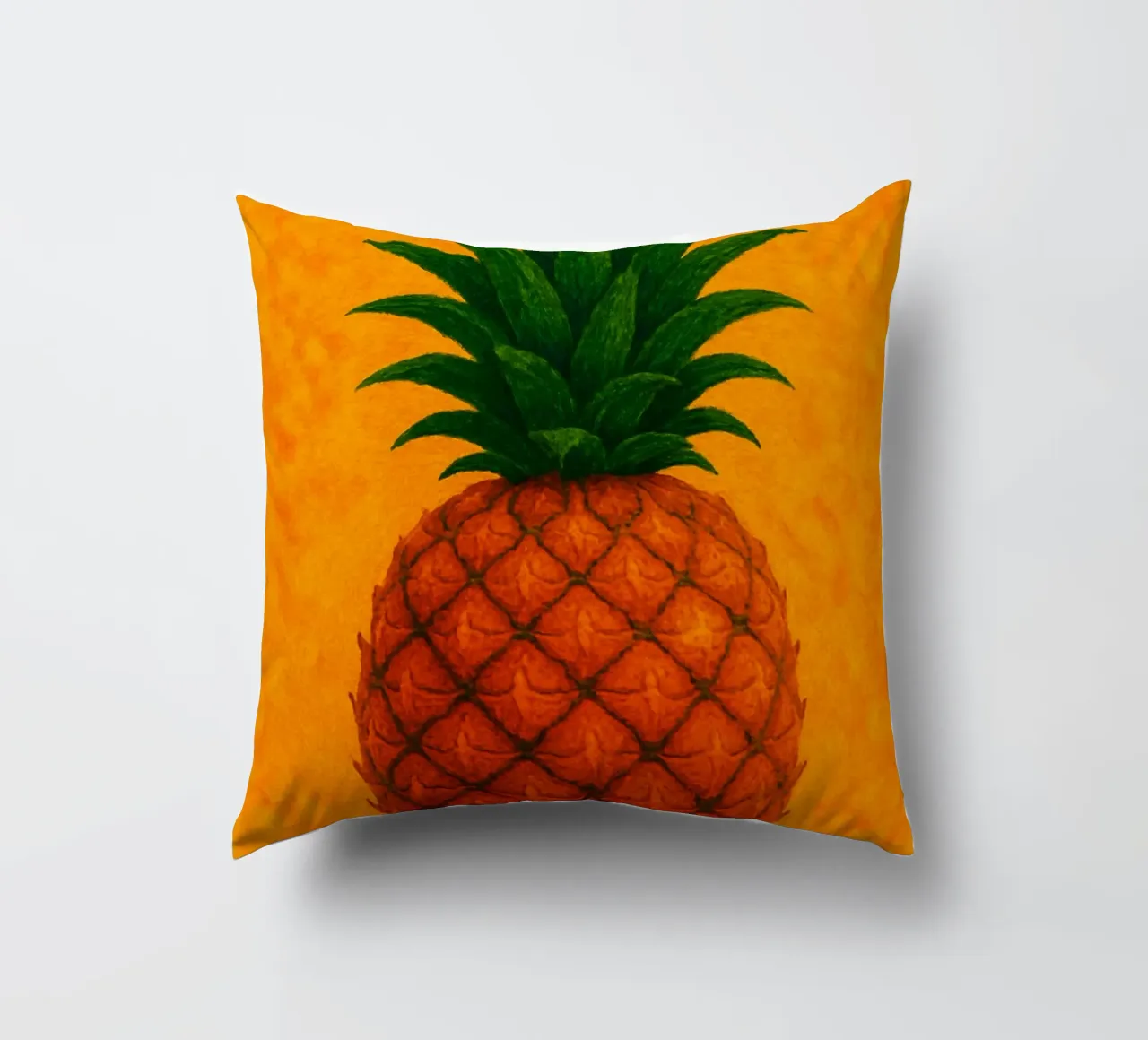 ananas fantasia astratta a colori cuscino da ameera