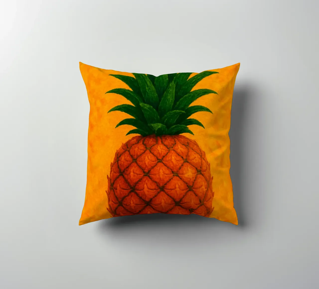 ananas fantasia astratta a colori cuscino da ameera