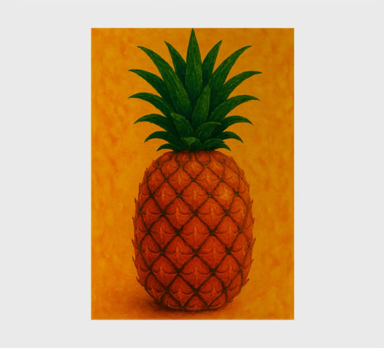 pineapple abstract imagination full color notebook by ameera