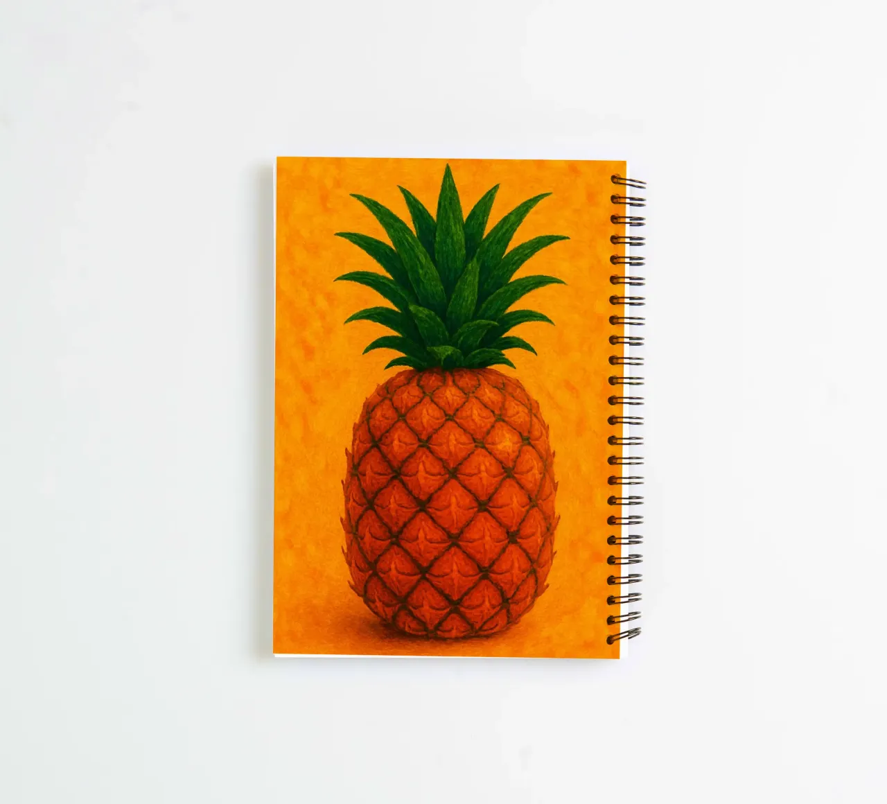 pineapple abstract imagination full color spiral notebook by ameera