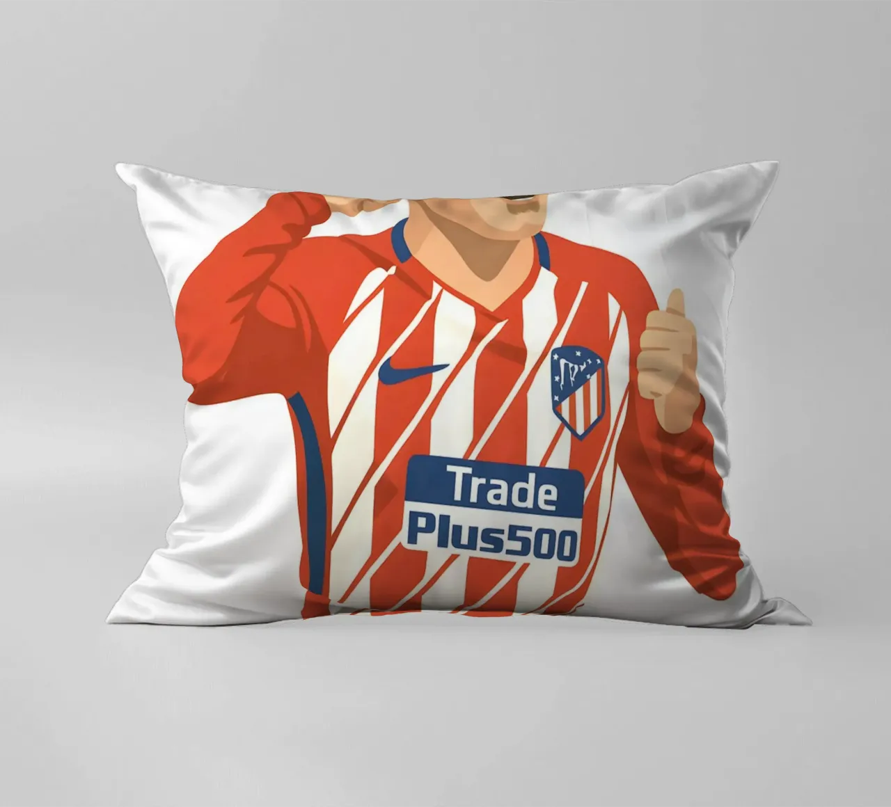 Antoine Griezmann Minimalist cuscino da MoviesArt