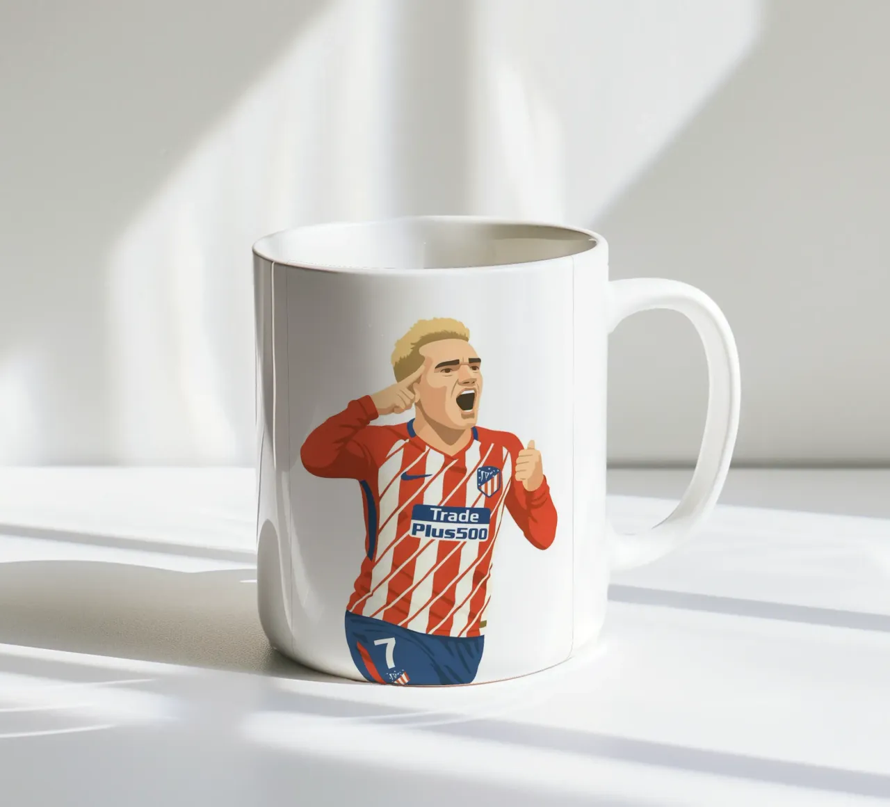 Antoine Griezmann Minimalist tazza in ceramica da MoviesArt