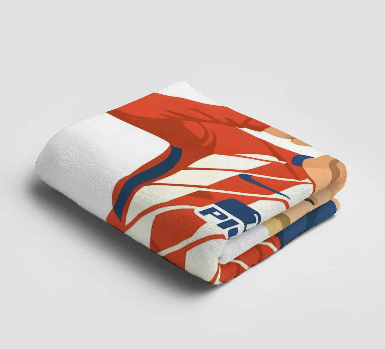 Antoine Griezmann Minimalist asciugamano da bagno da MoviesArt