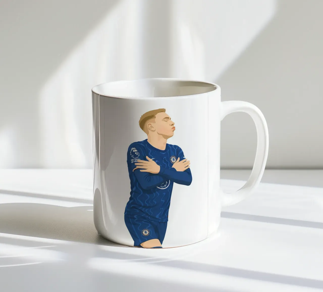 Cole Palmer Minimalist tazza in ceramica da MoviesArt