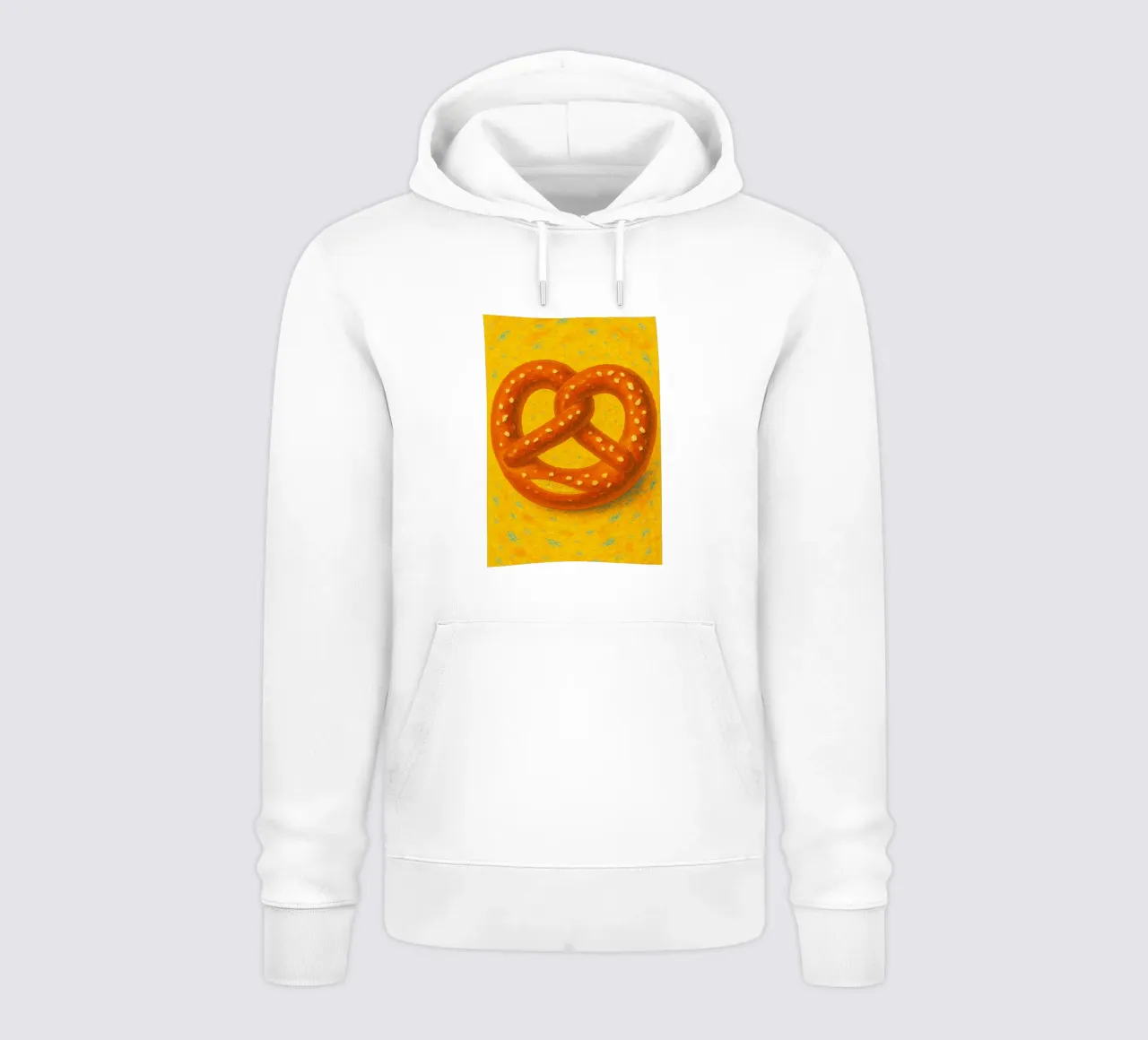 Pretzel imaginación abstracta a todo color sudadera con capucha de ameera