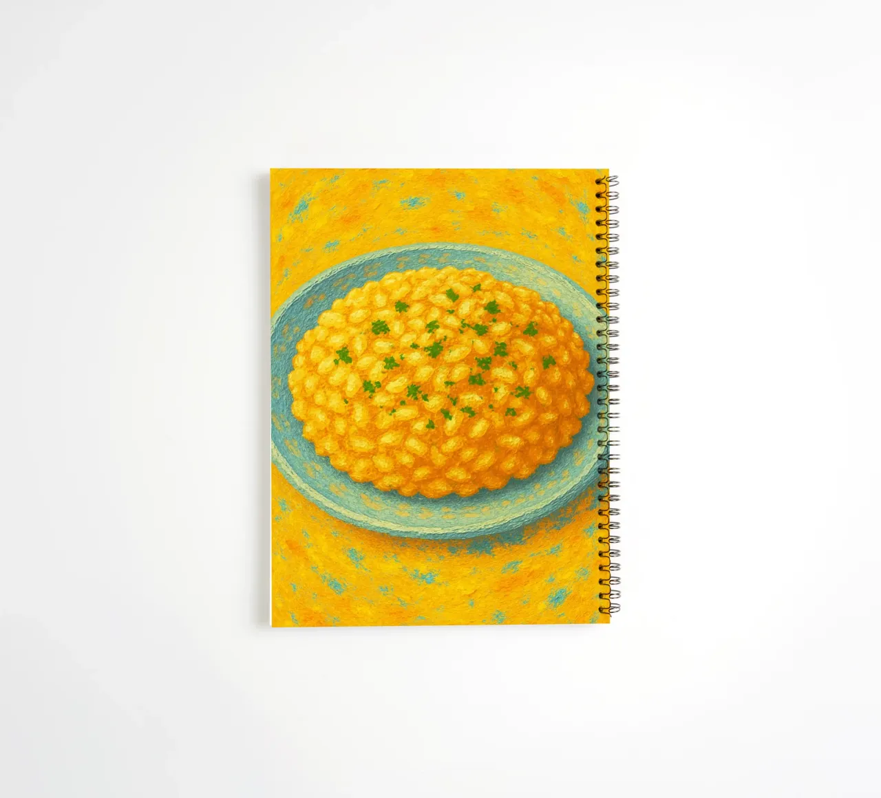 risotto abstract imagination full color spiral notebook by ameera