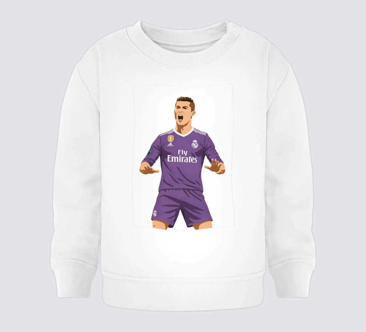 Ronaldo Minimalist felpa neonato da MoviesArt