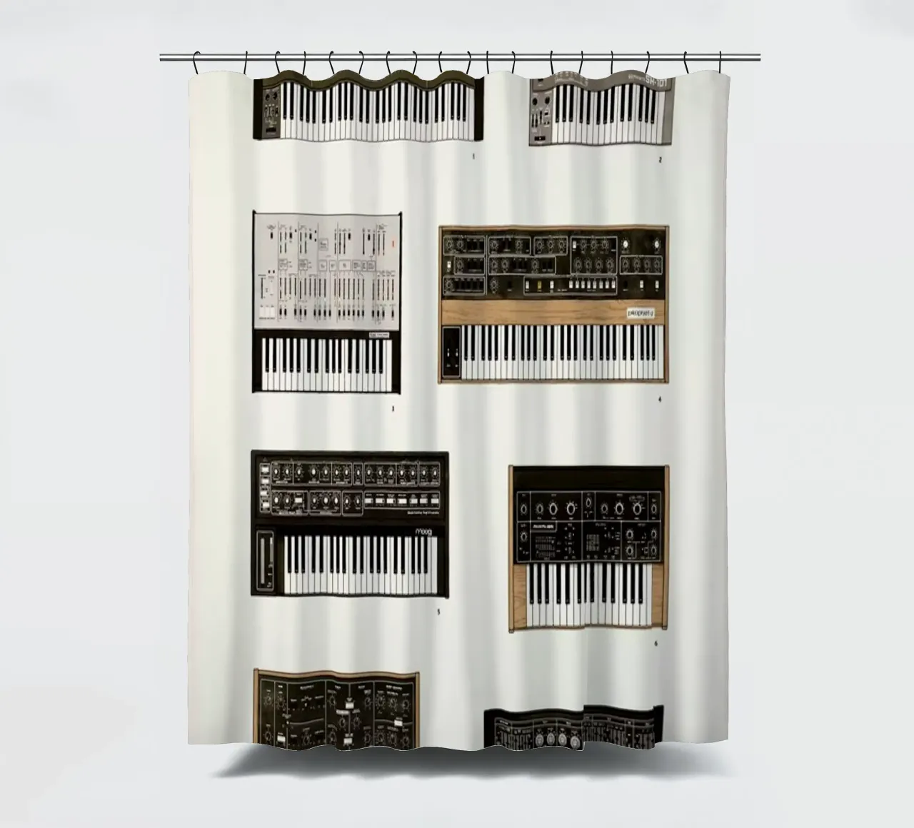 Synthesizers tenda da doccia da Florent Bodart