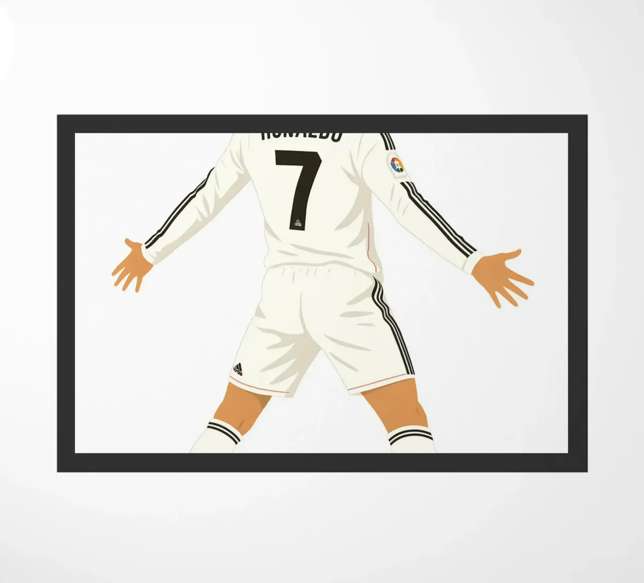 Cristiano Ronaldo Cr7 Minimalist zerbino da MoviesArt