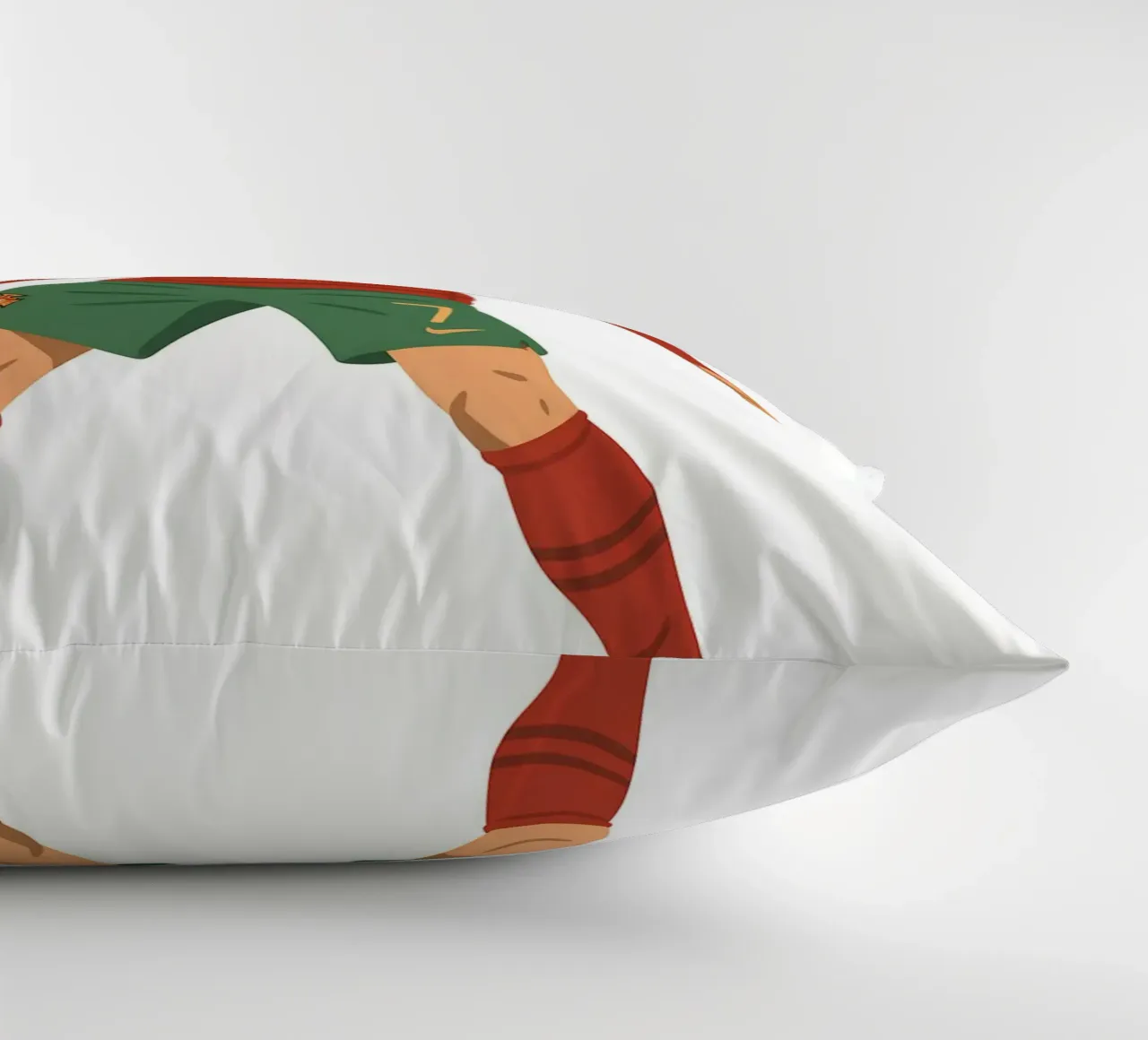 Ronaldo Portugal Minimalist cuscino da MoviesArt