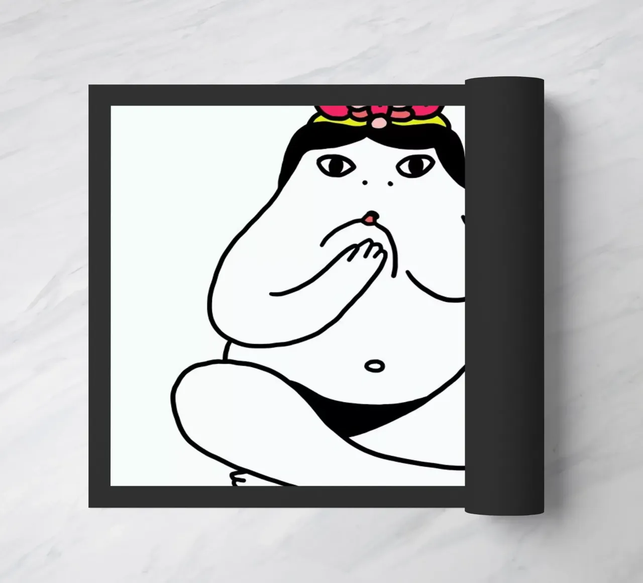 Autotrophie Print Square zerbino da Herzette