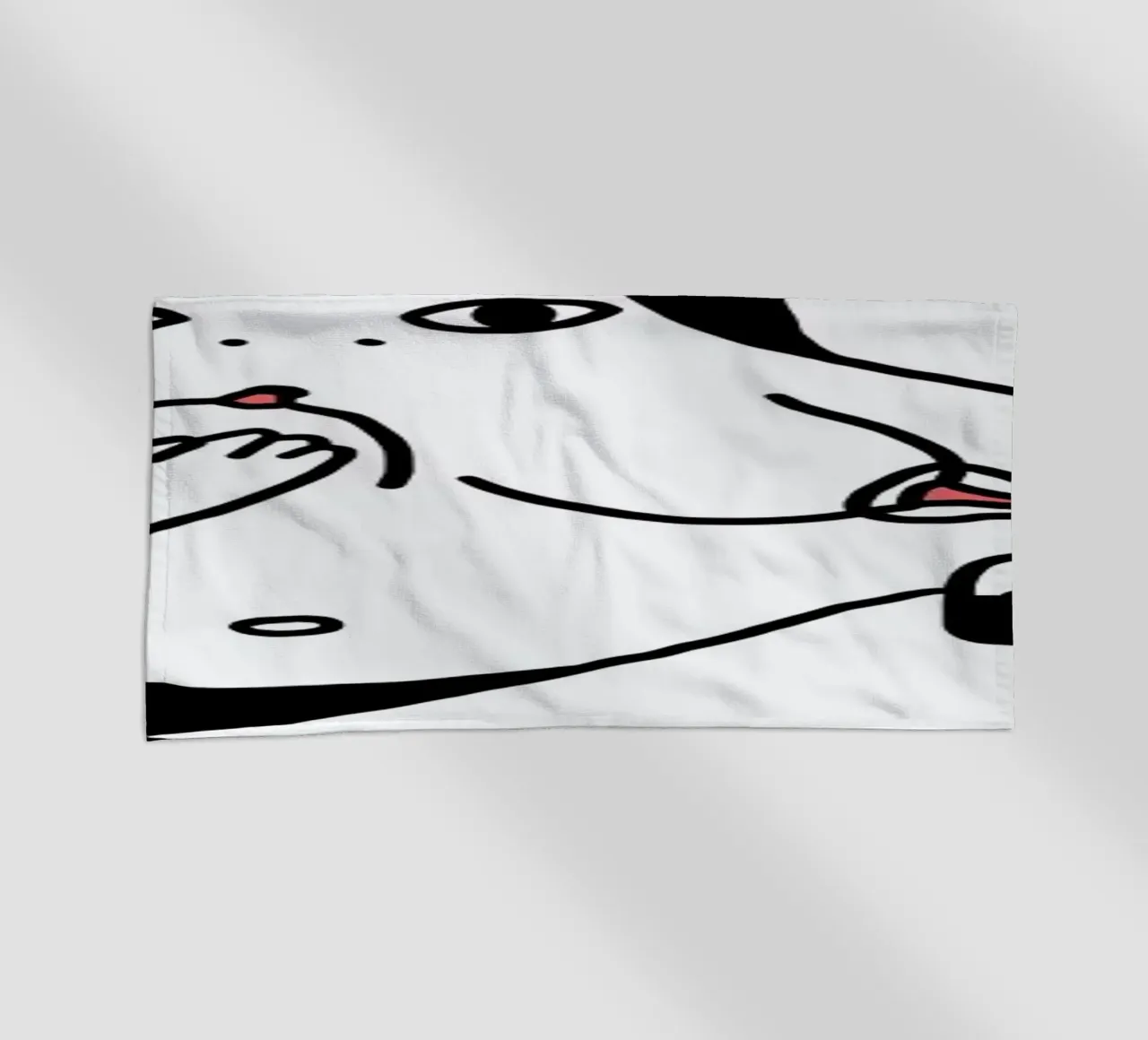 Autotrophie Print Square telo mare da Herzette