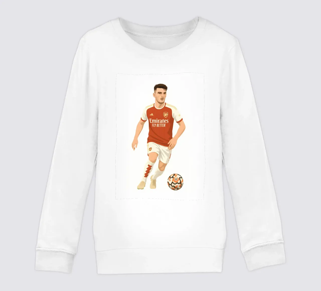 Declan Rice  minimalist felpa bambino da MoviesArt