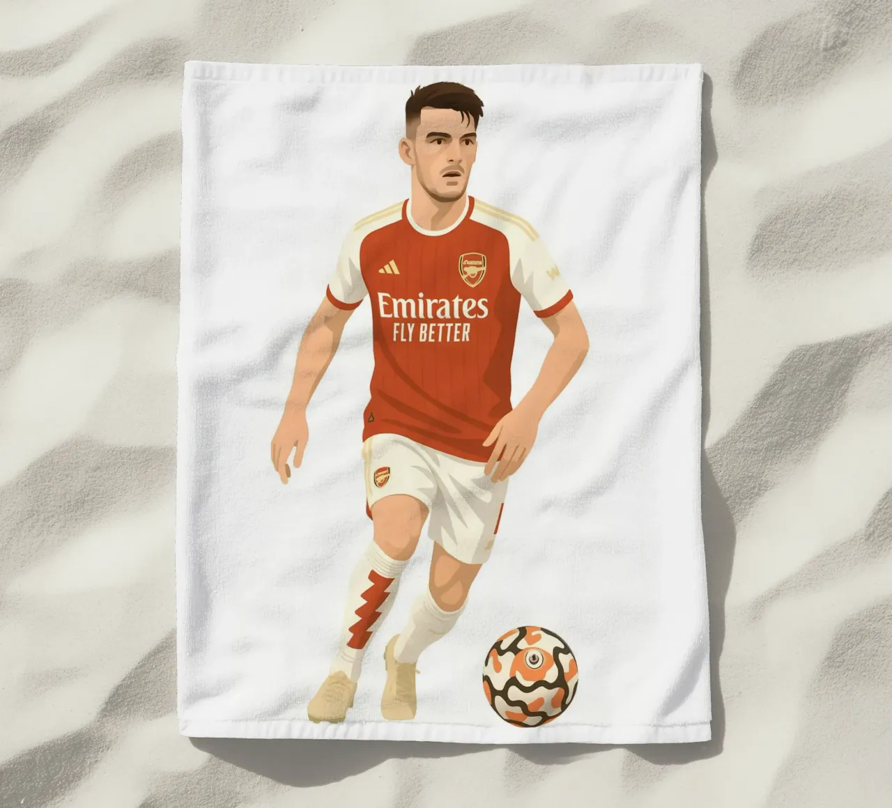 Declan Rice  minimalist telo mare da MoviesArt