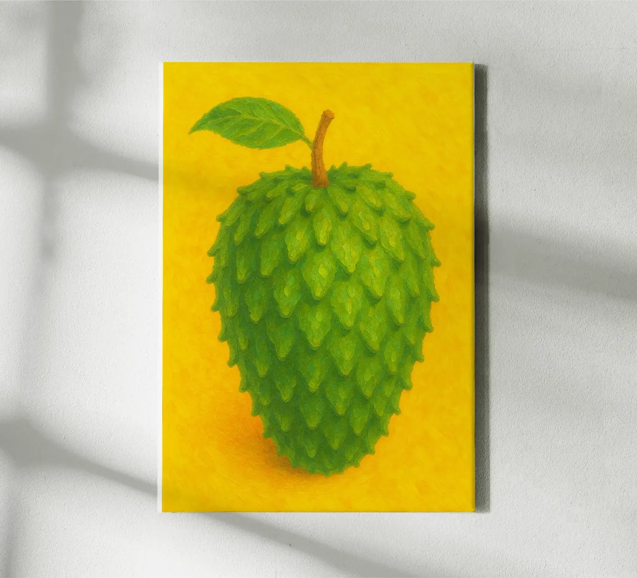 soursoup abstract imagination full color canvas by ameera