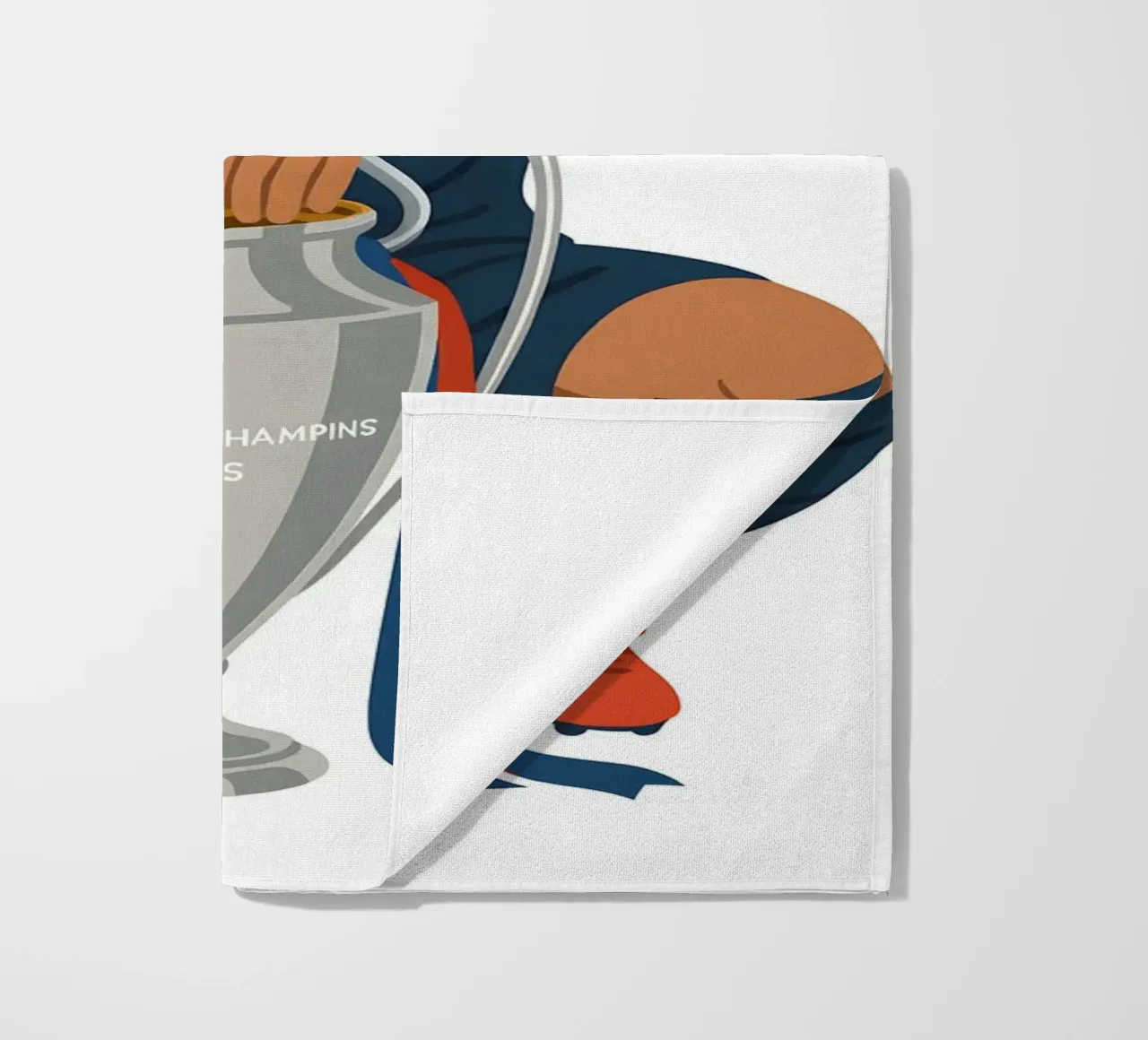 Desire Doue Minimalist beach towel by MoviesArt