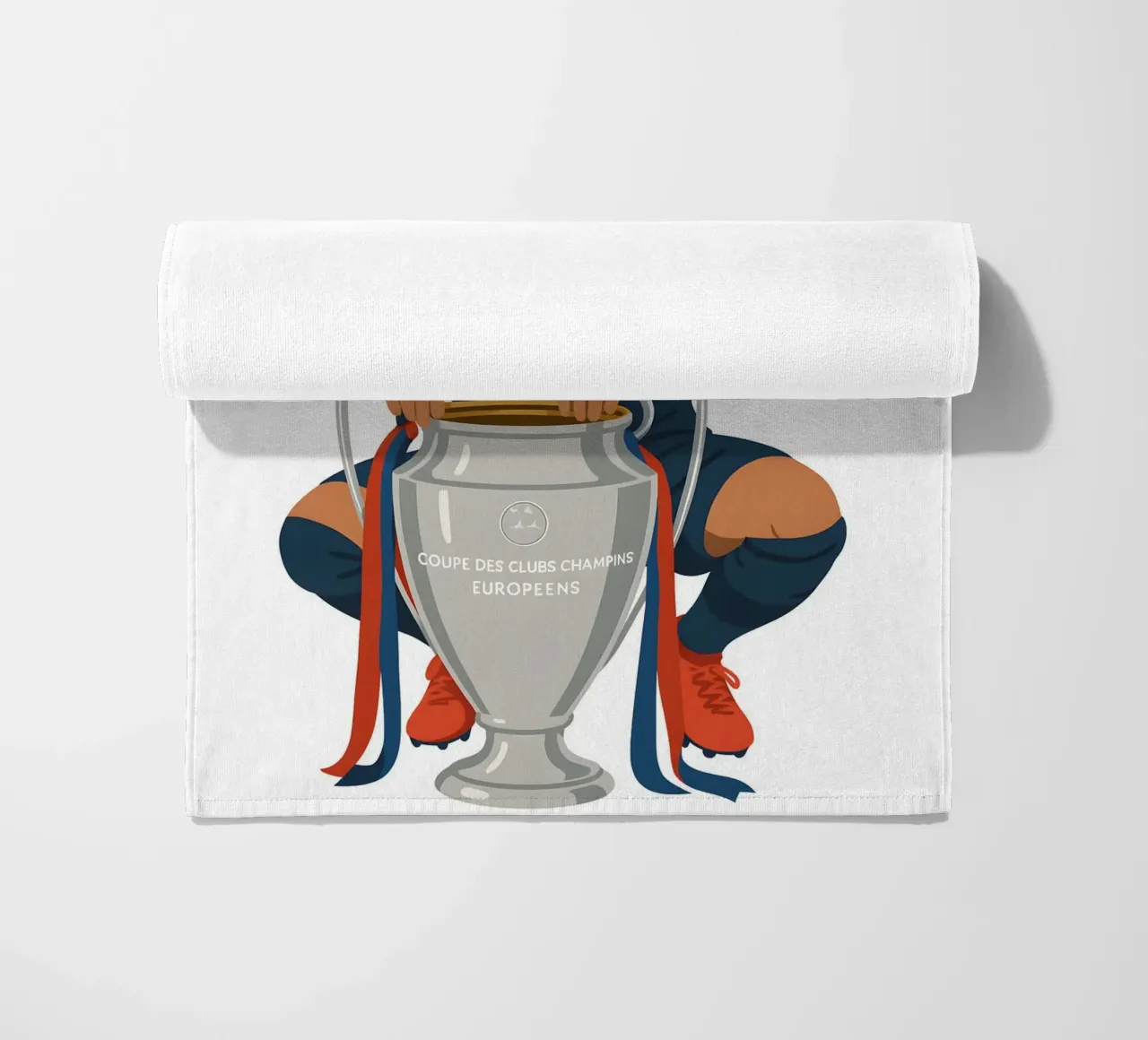 Desire Doue Minimalist beach towel by MoviesArt