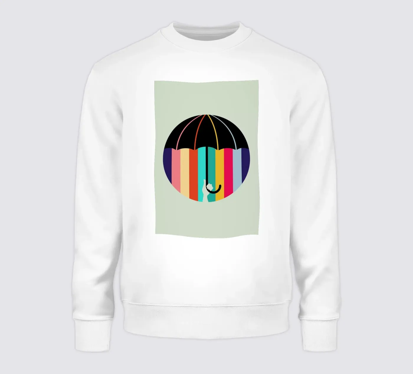 Rain sweatshirt by Doozal