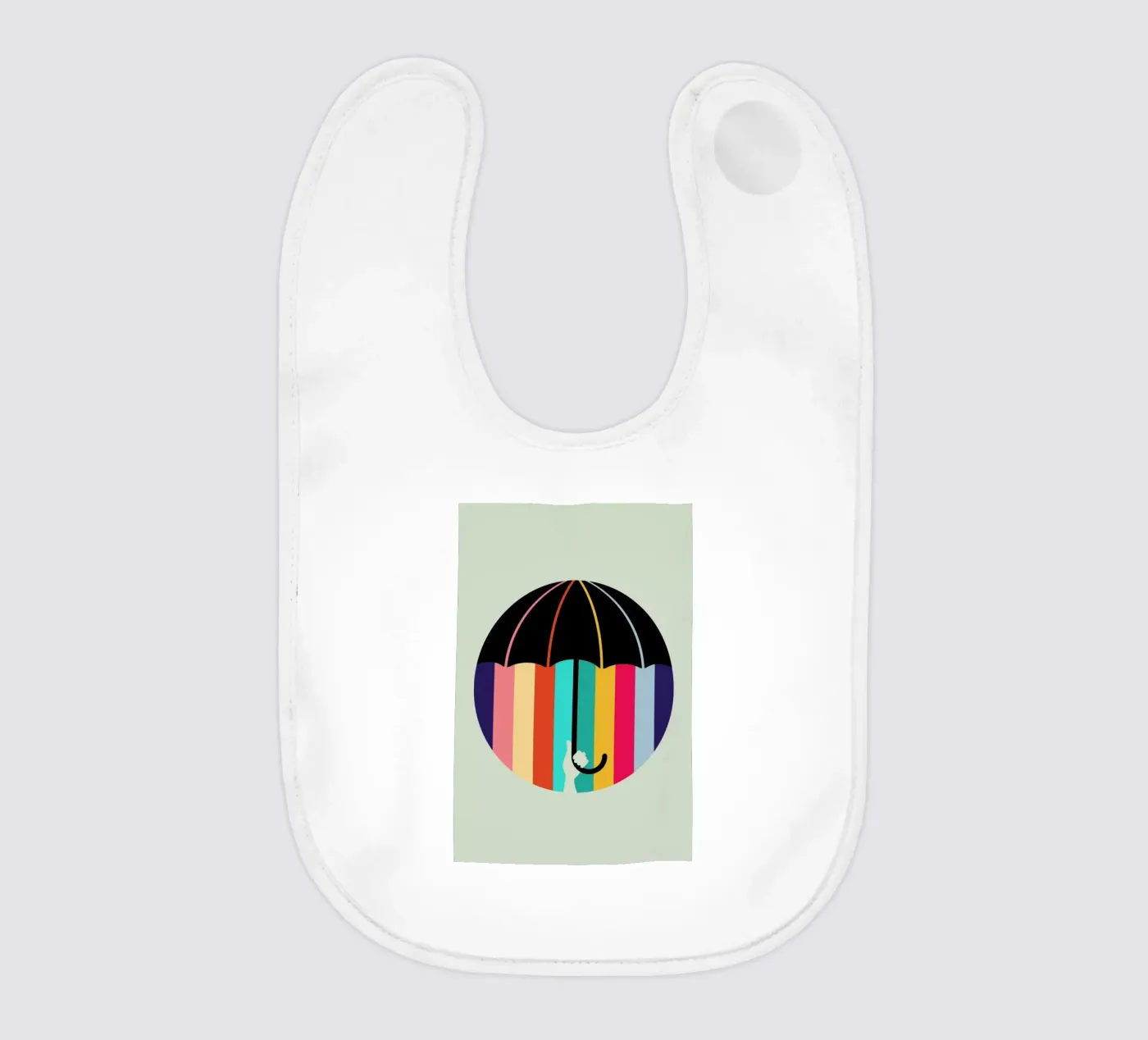 Rain baby bib by Doozal