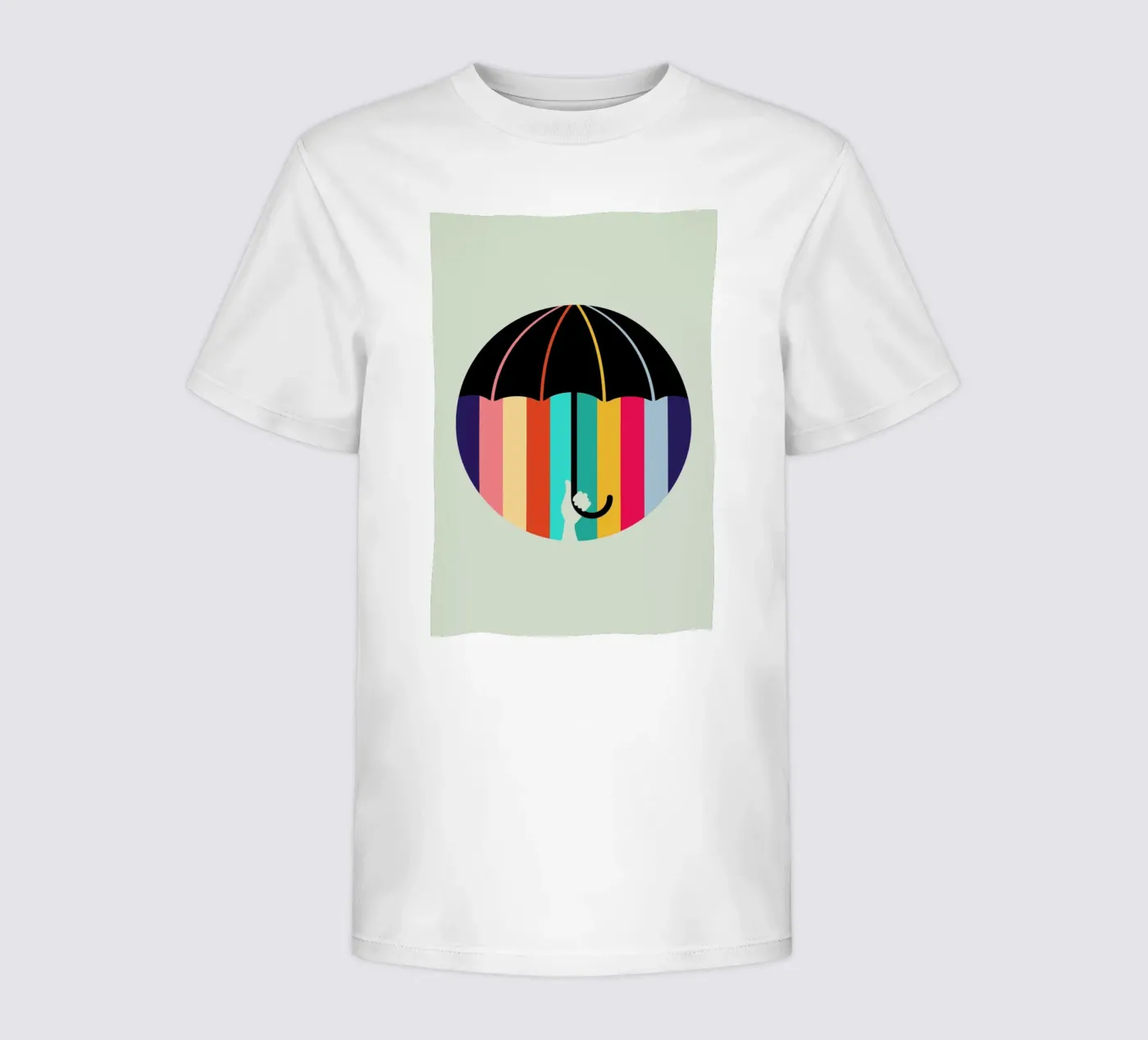 Rain t-shirt bambini da Doozal