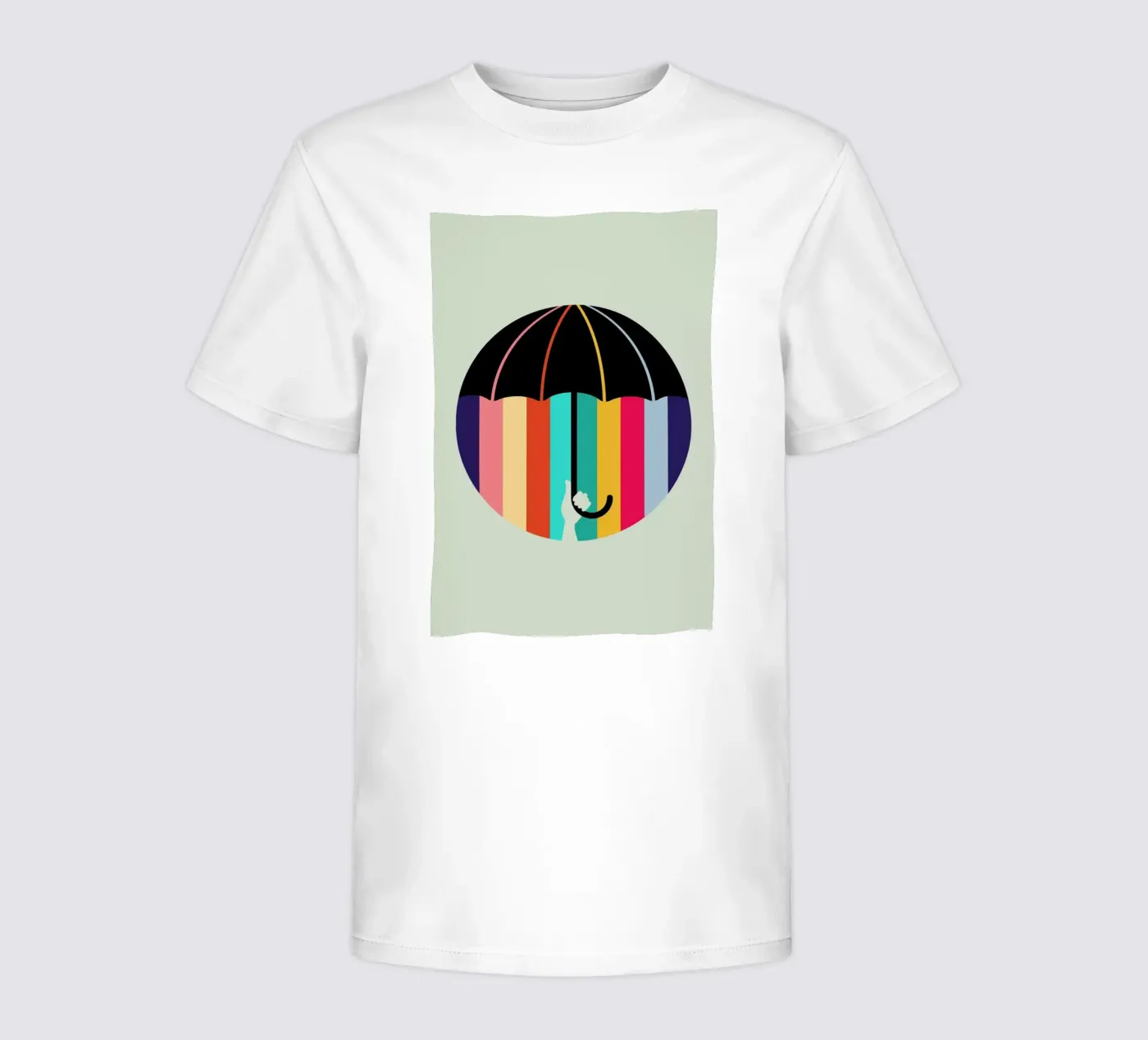 Rain t-shirt bambini da Doozal