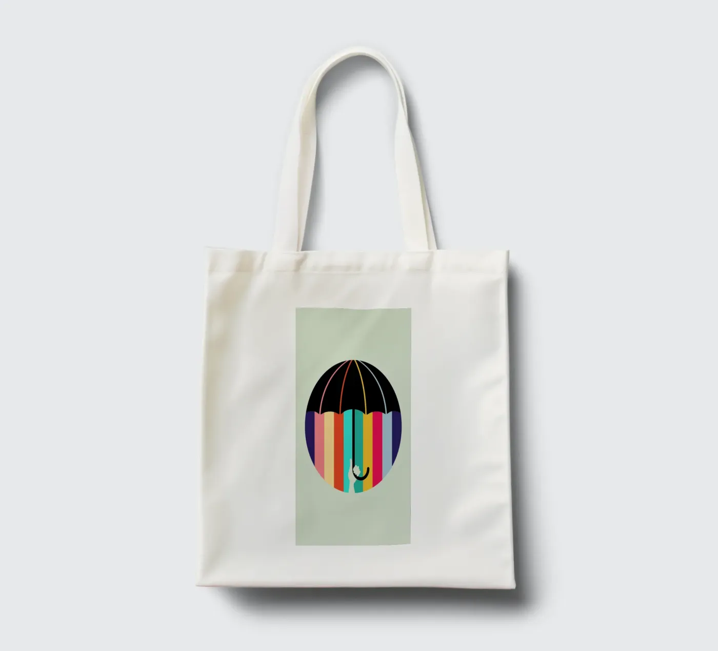 Rain tote bag by Doozal