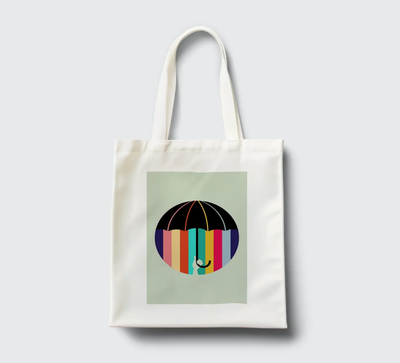 Rain tote bag by Doozal