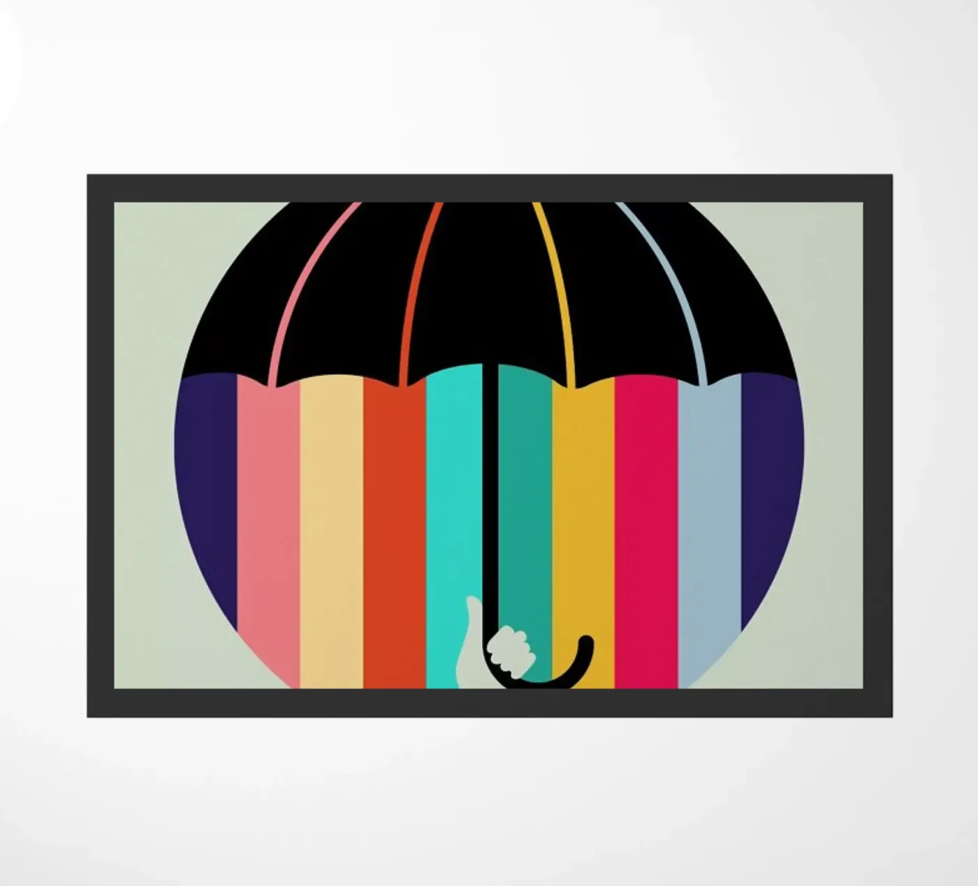 Rain deurmat van Doozal