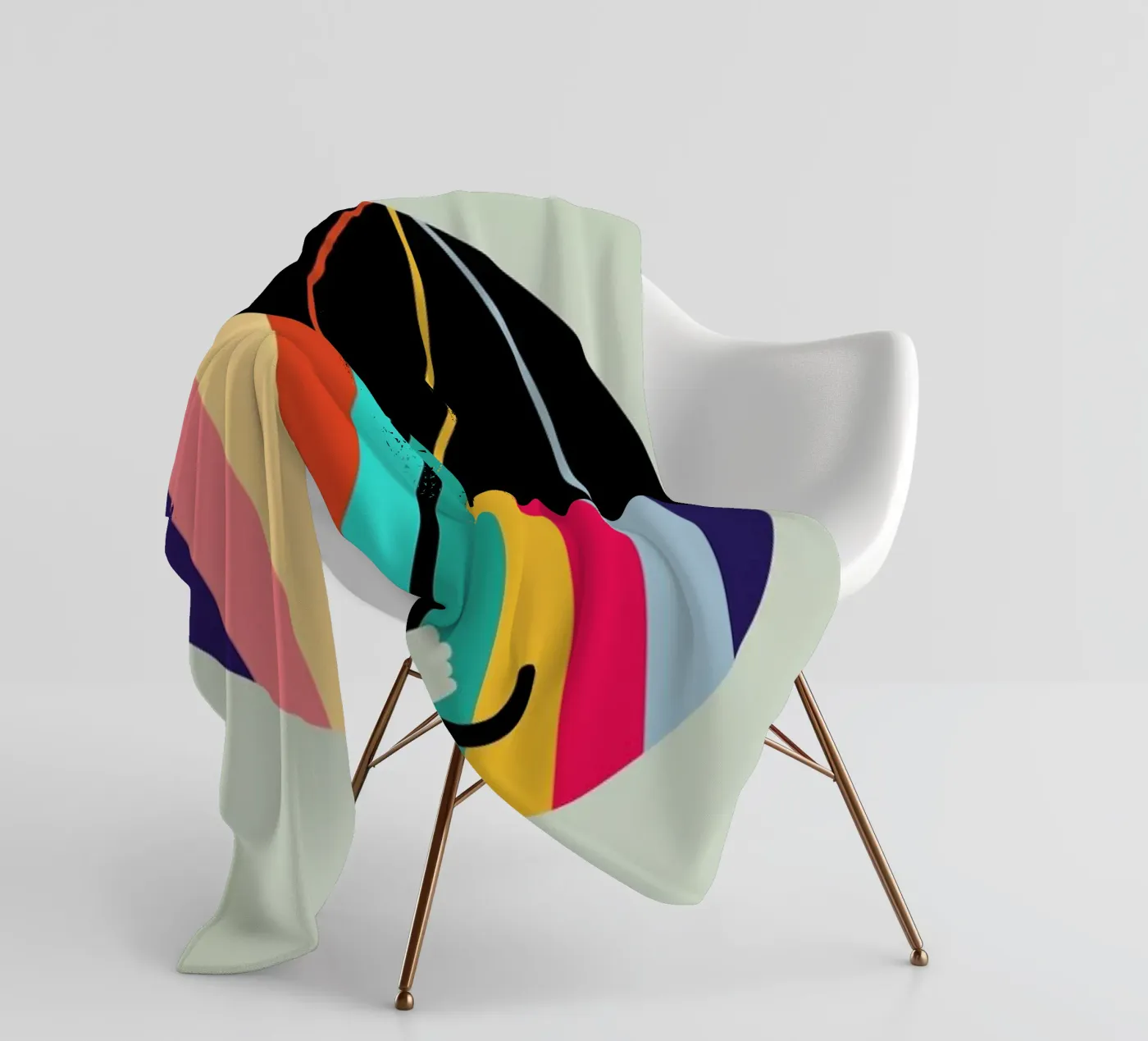 Rain fleece blanket by Doozal