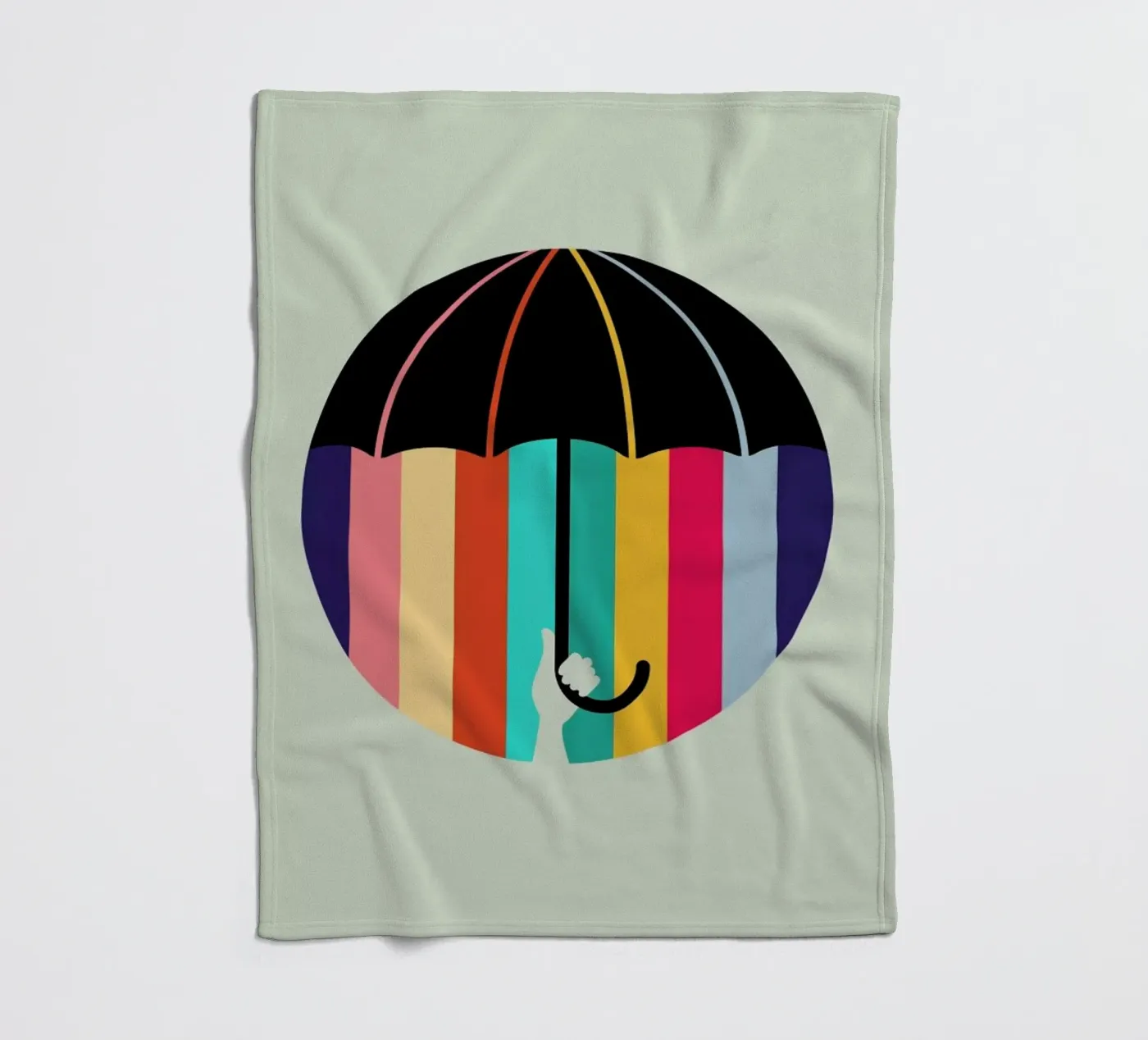 Rain Fleecedecke von Doozal
