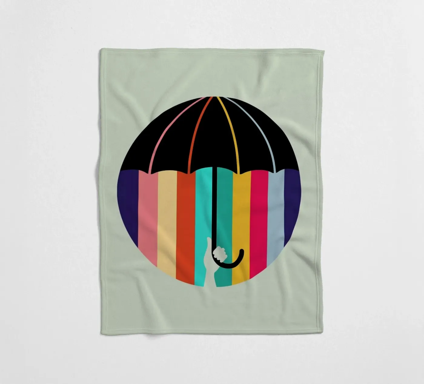 Rain Fleecedecke von Doozal