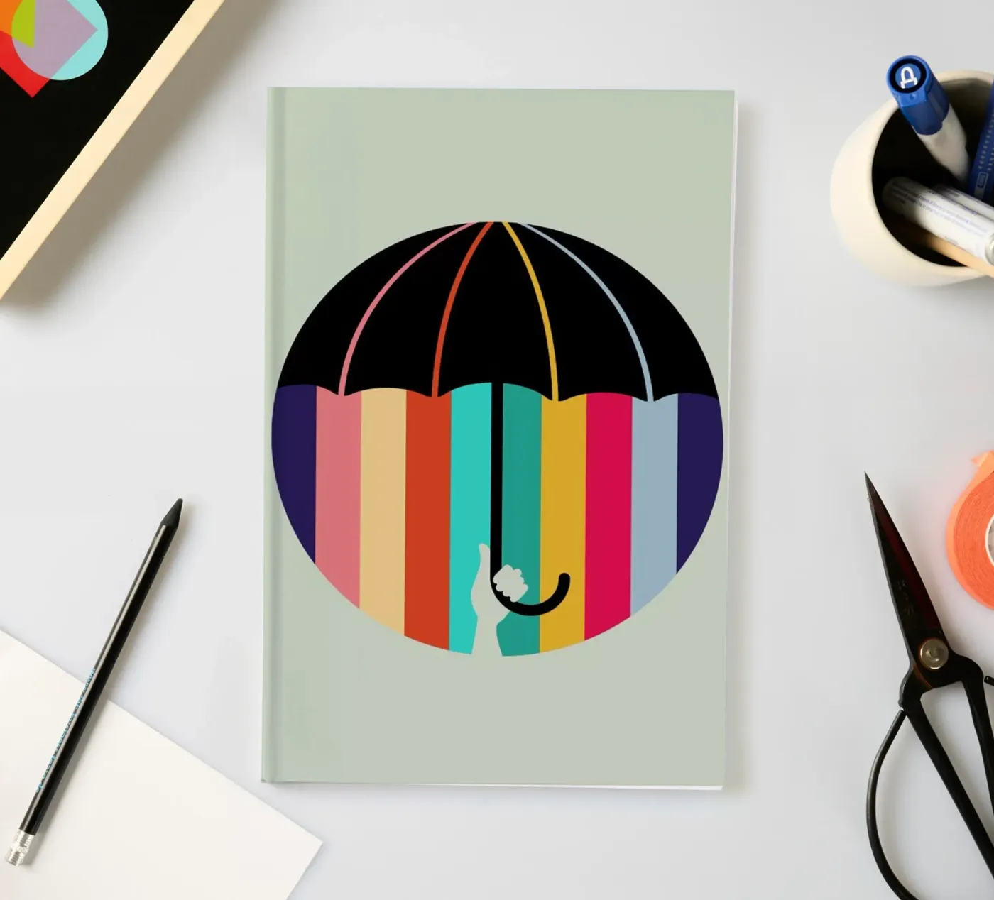 Rain notebook by Doozal