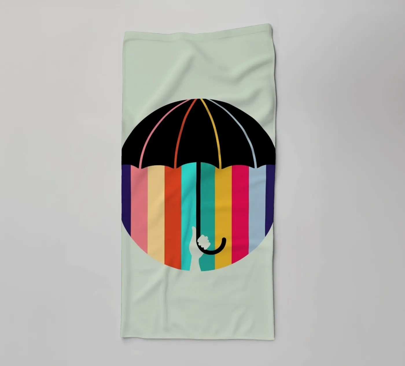 Rain badhanddoek van Doozal