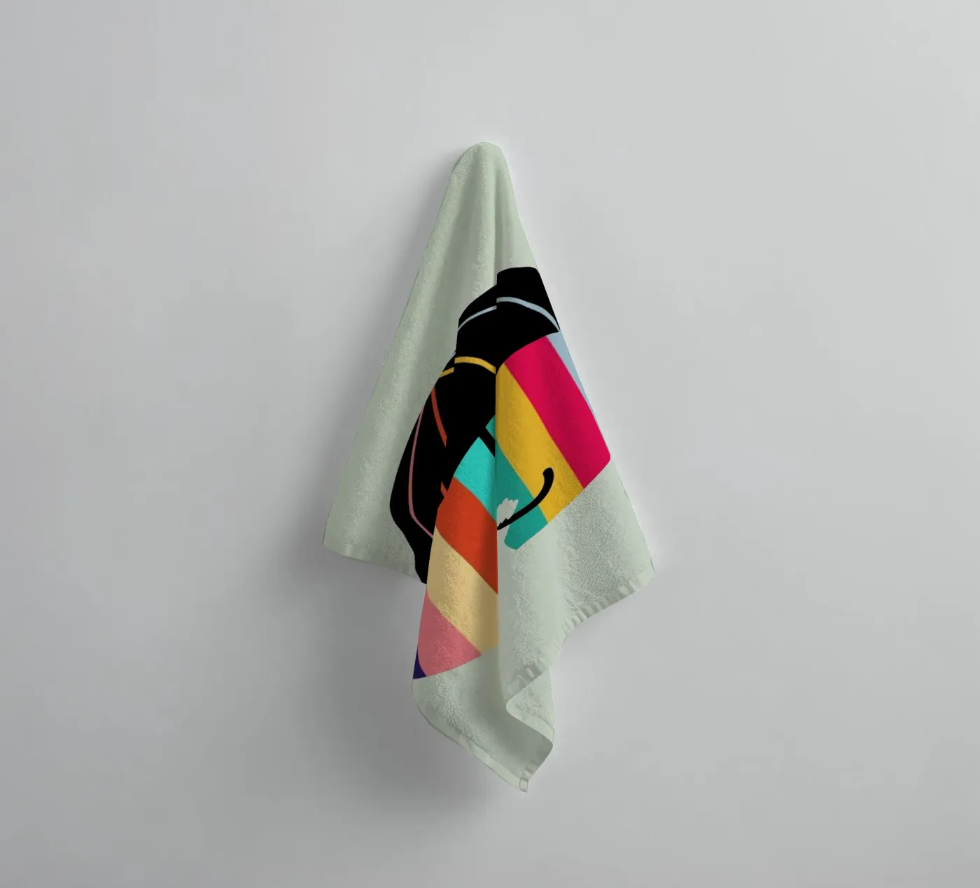 Rain badhanddoek van Doozal