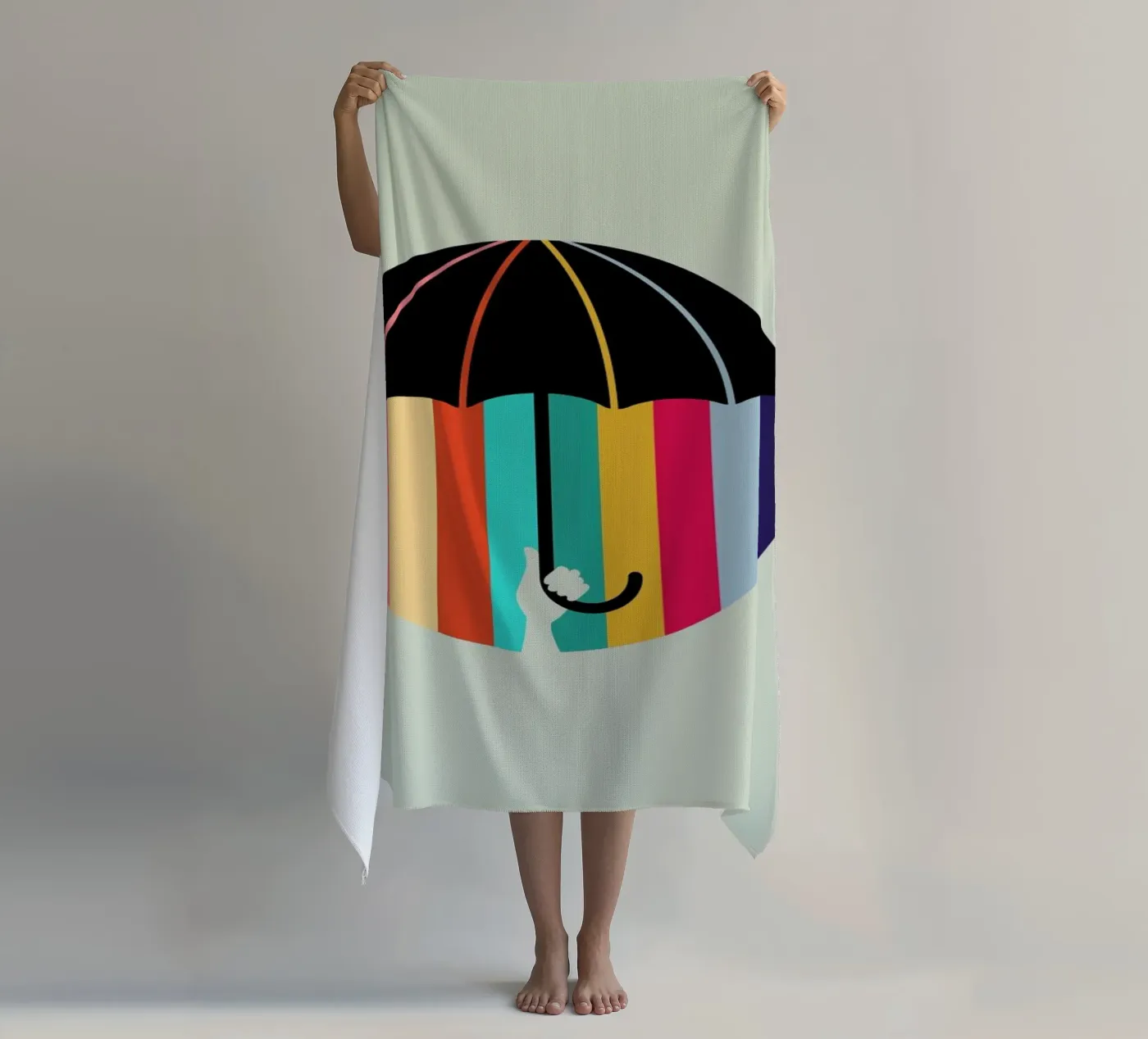 Rain strandhanddoek van Doozal