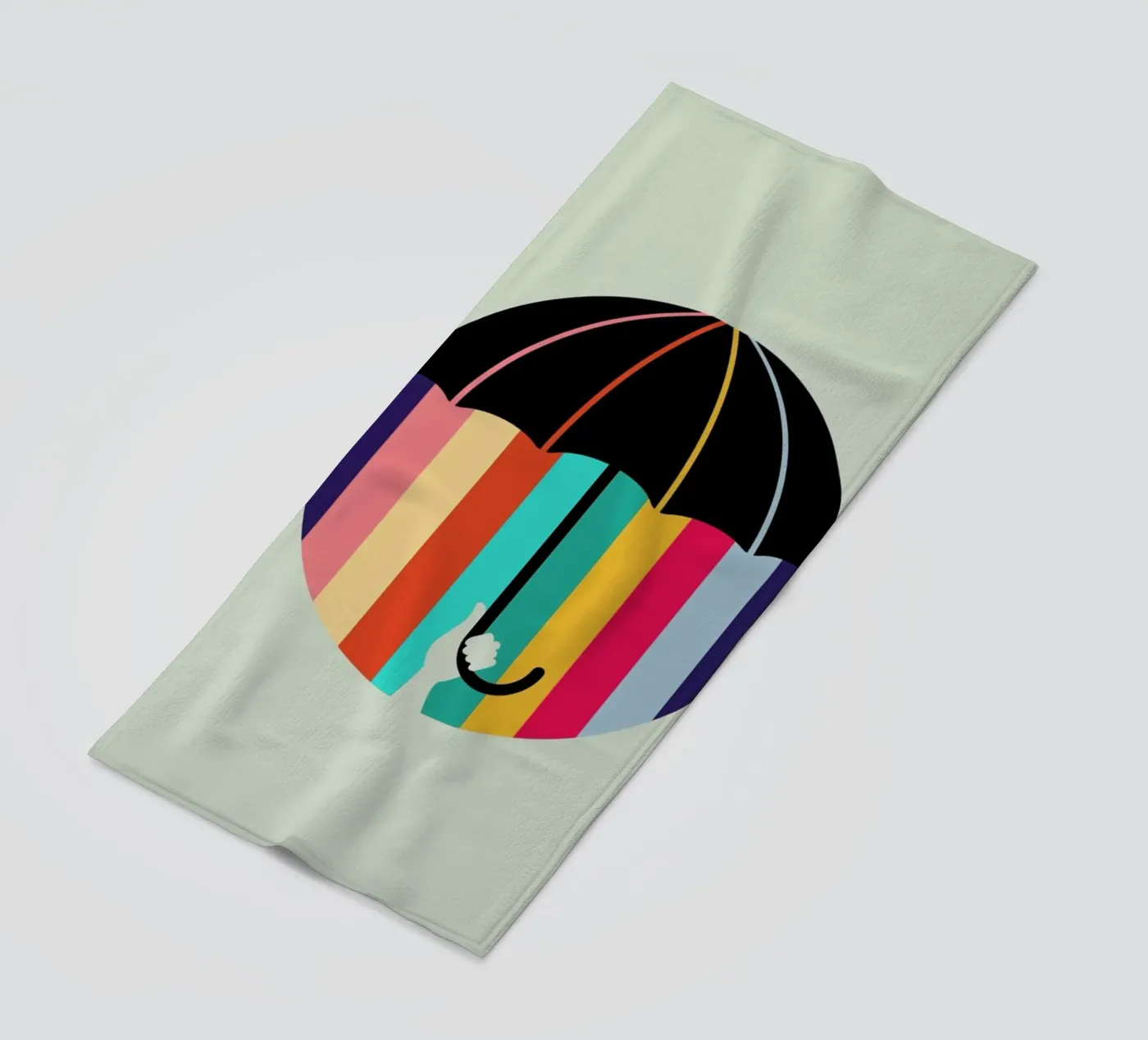 Rain strandhanddoek van Doozal