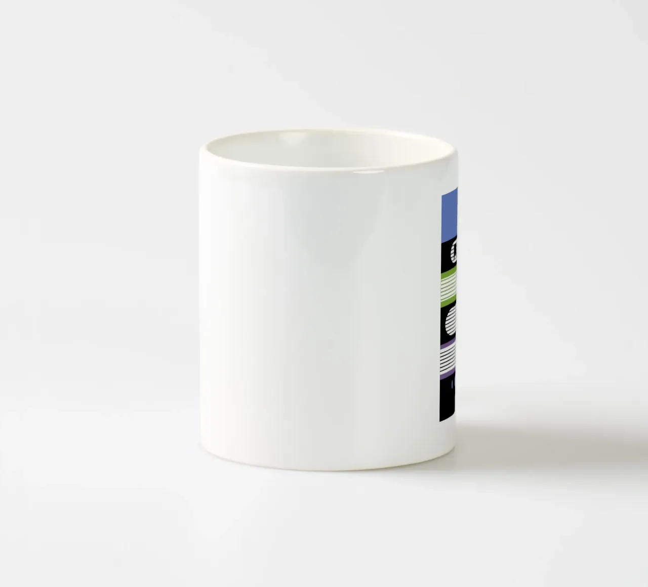 Libri e vaso di fiori tazza in ceramica da LOOK DIFFERENT